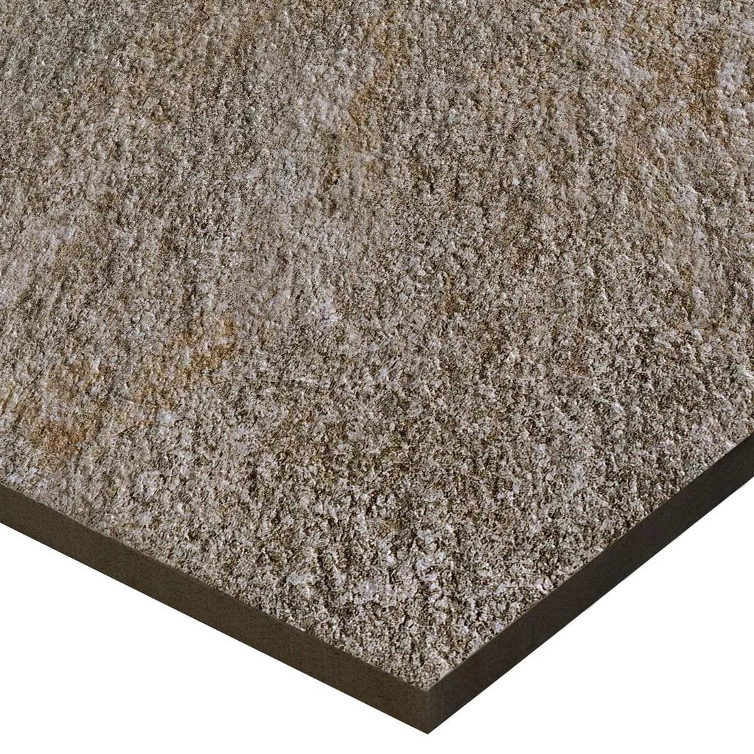 Vzorek Terasové Desky Stoneway Vzhled Přírodního Kamene Tmavě Šedá 60x60cm