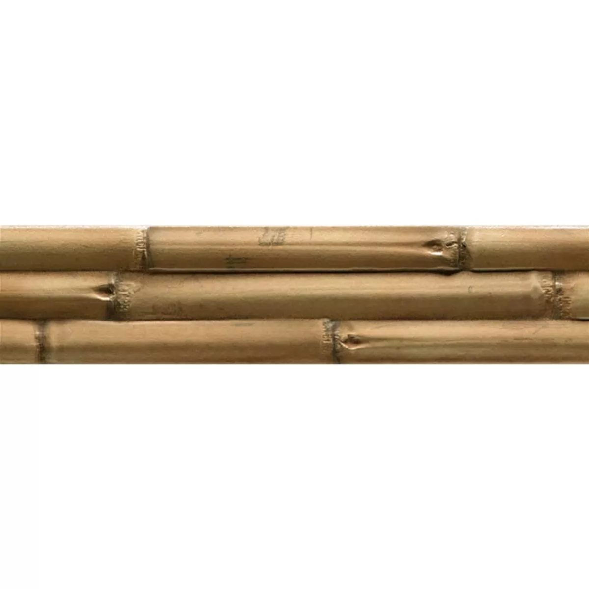 Nástěnné Obklady Bamboo Hůlky Béžová Zvlněné 10x50cm Nástěnné Obklady Bamboo Hůlky Béžová Zvlněné 10x50cm