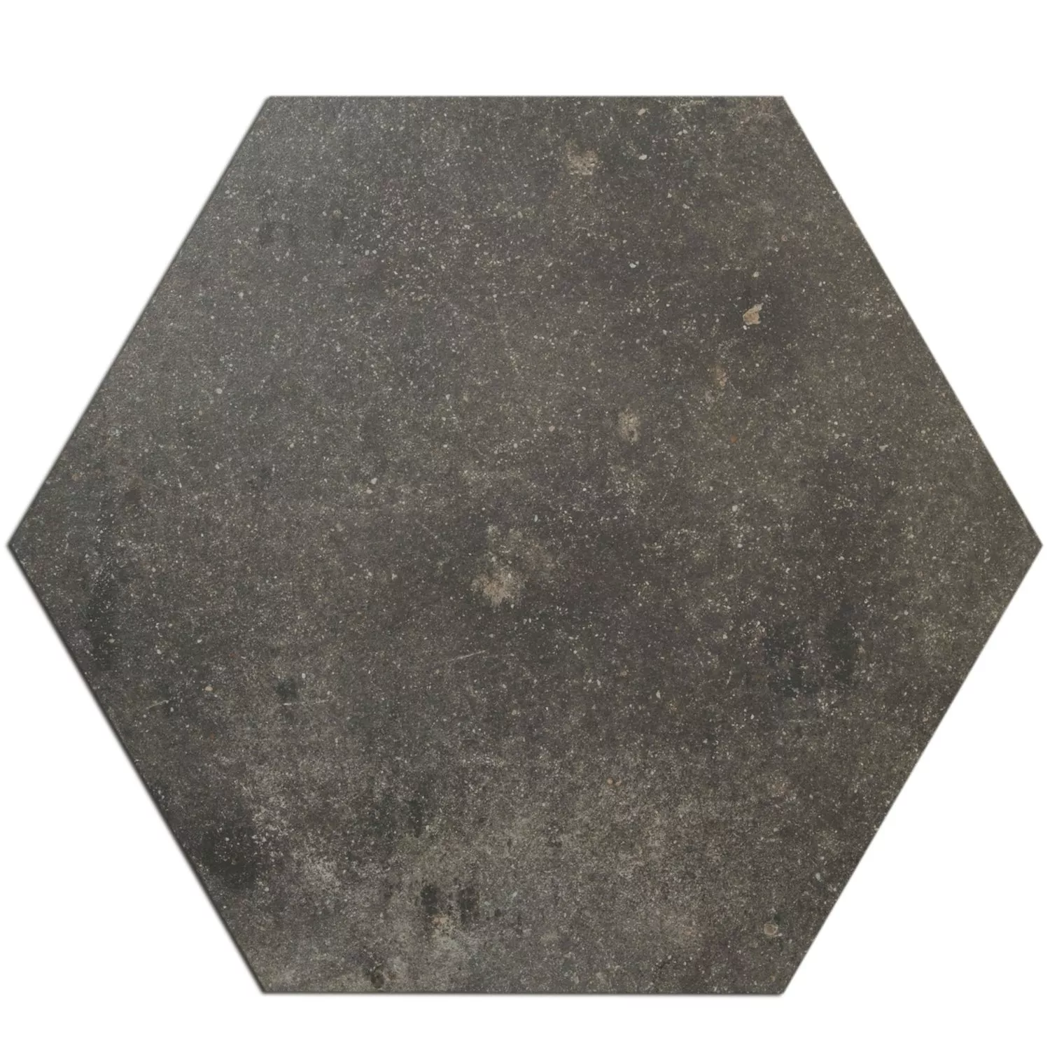 Vzorek Podlahové Dlaždice Casablanca Šestiúhelník Antracitová 52x60cm