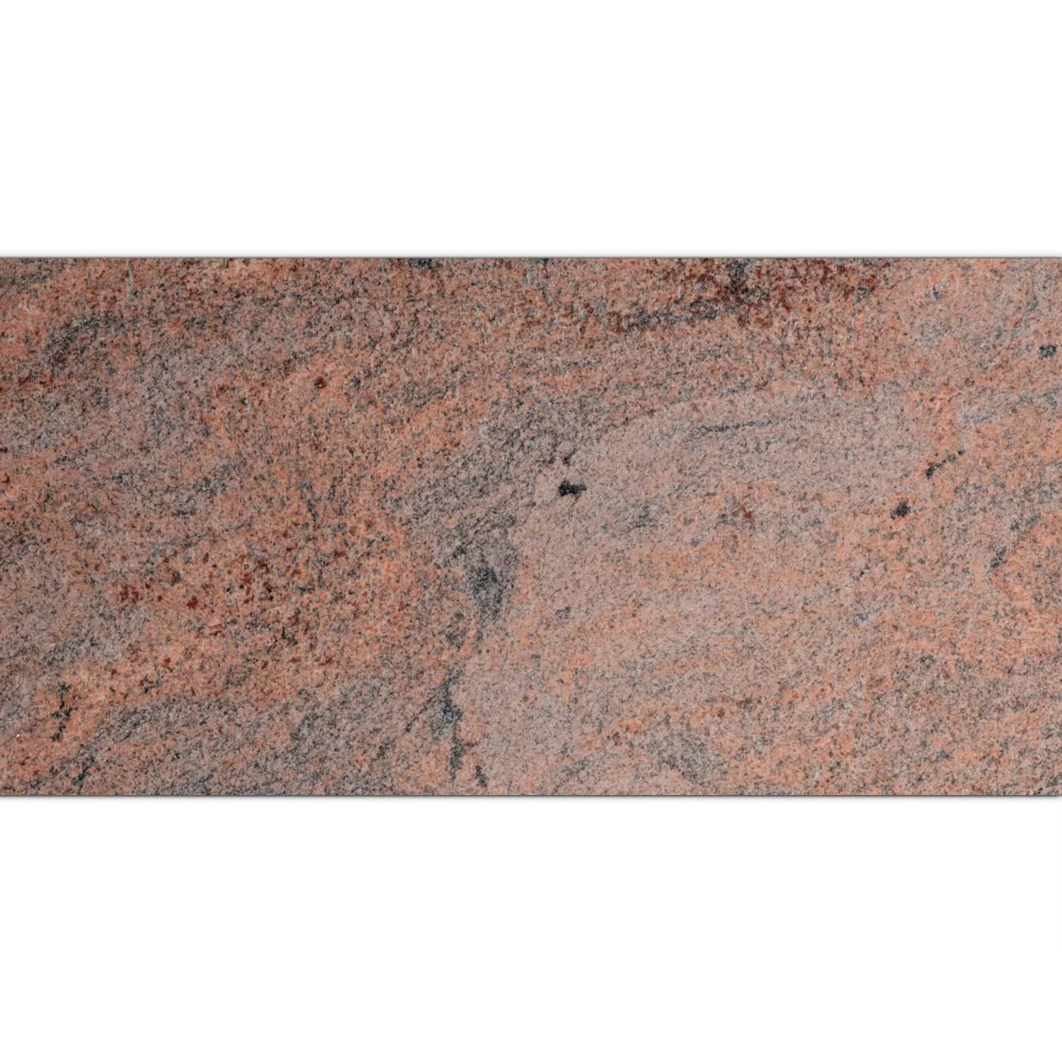 Dlaždice Z Přírodního Kamene Žula Multicolor Red Leštěná 30,5x61cm