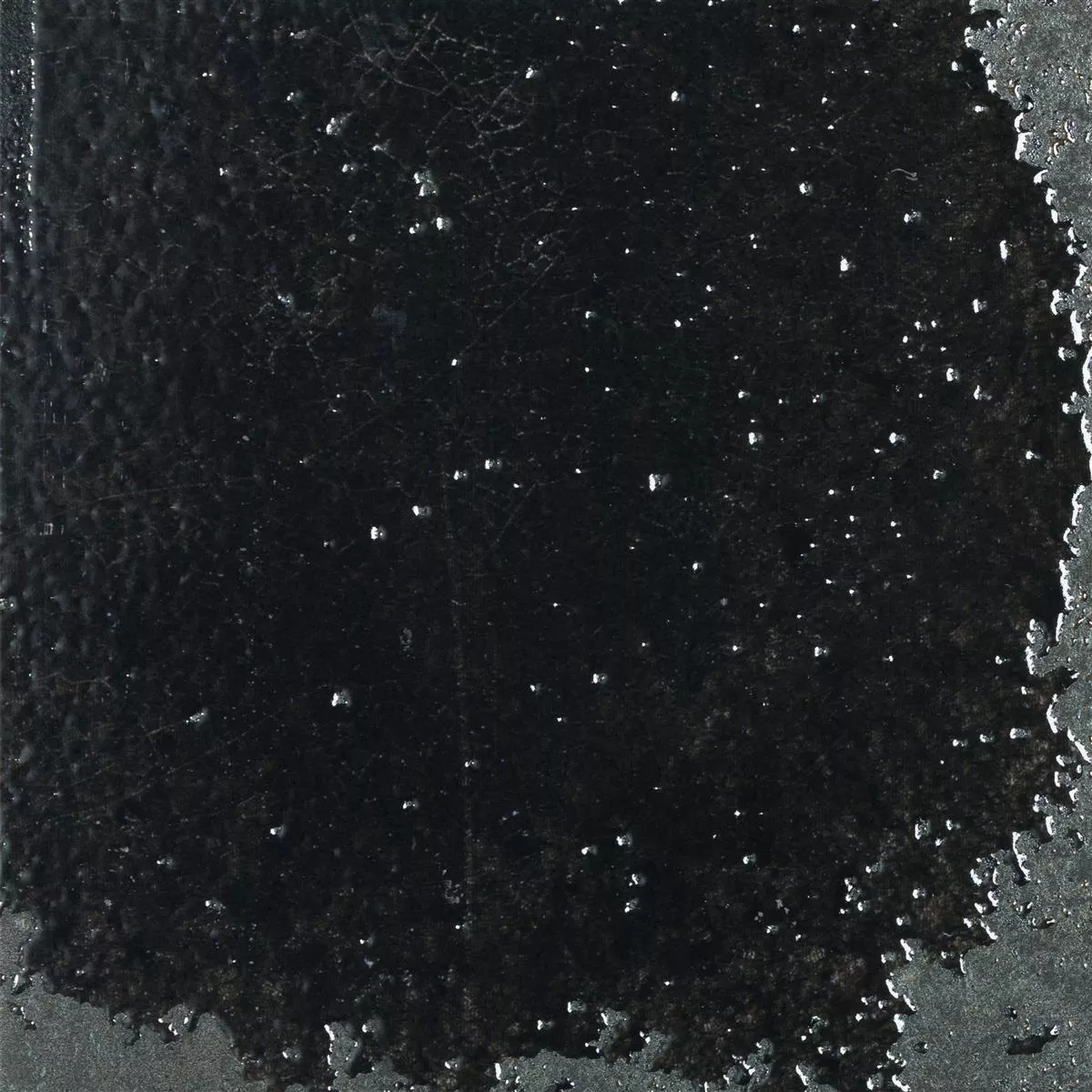 Nástěnné Obklady Lara Lesklá Zvlněné 15x15cm Černá Nástěnné Obklady Lara Lesklá Zvlněné 15x15cm Černá