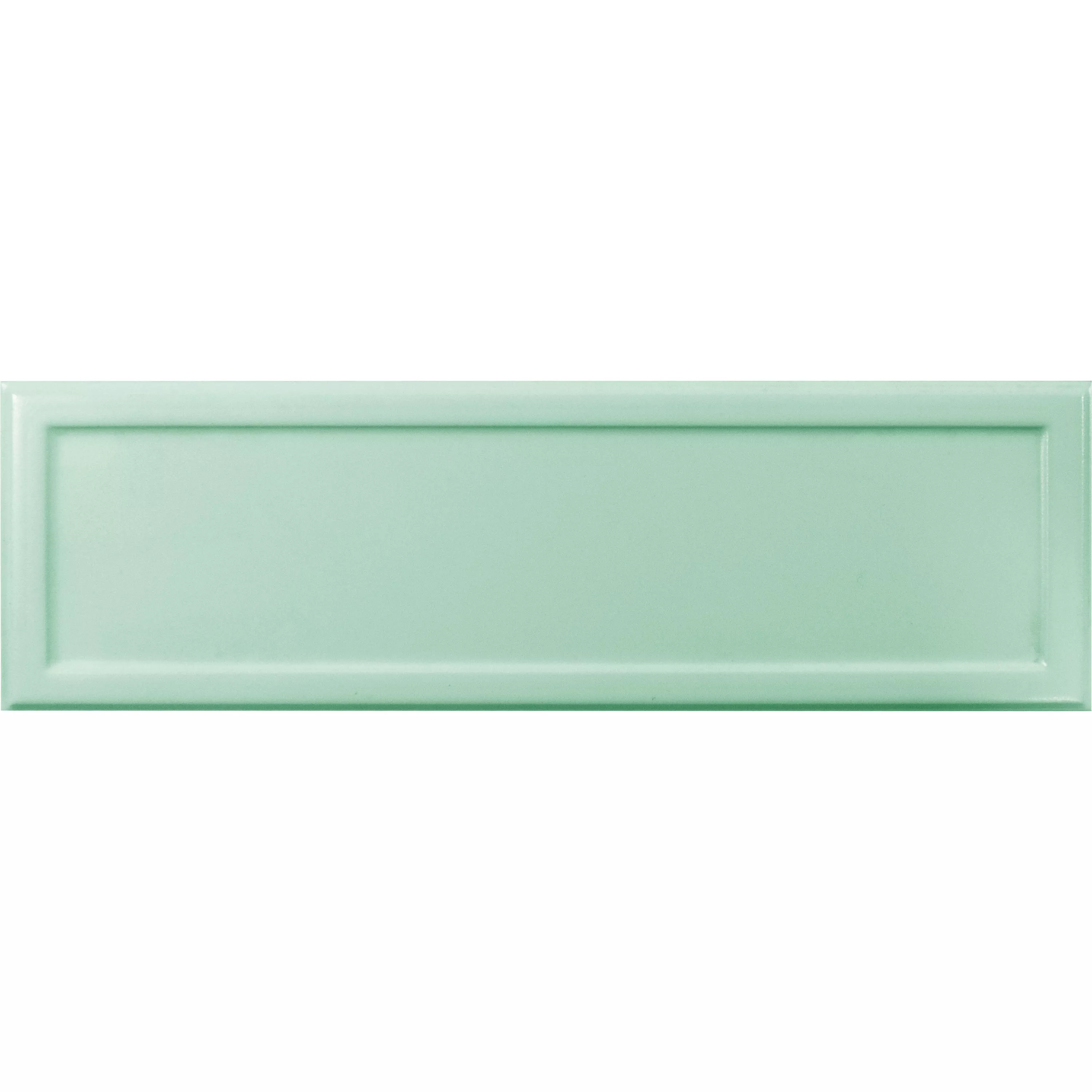 Metro Obkladačka Kennedy 10x30cm Zelená Metro Obkladačka Kennedy 10x30cm Zelená
