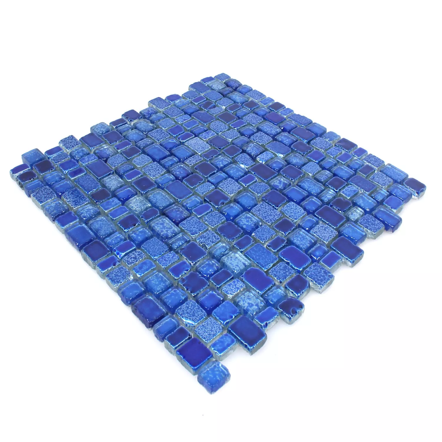 Mozaiková Dlaždice Sklo Roxy Modrá