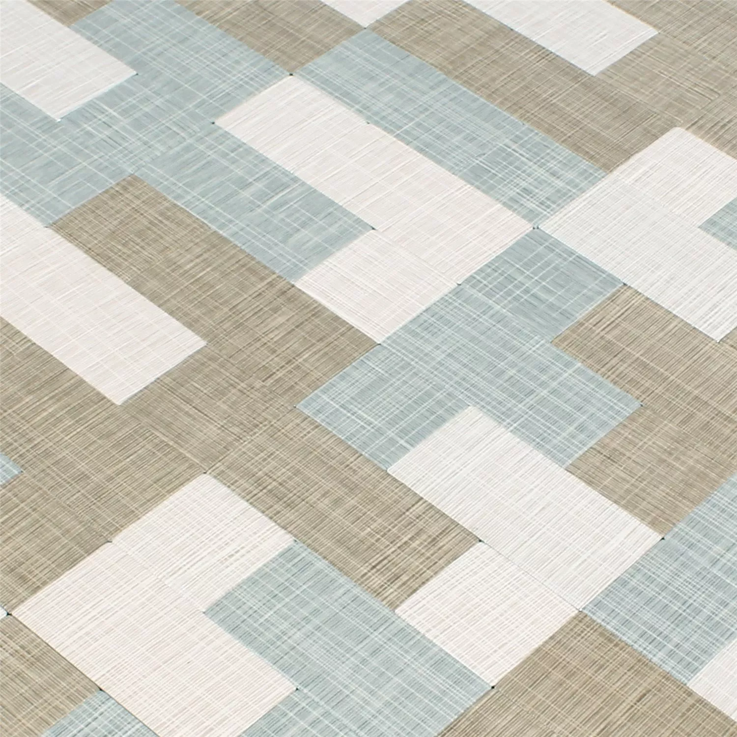 Vzorek Mozaiková Dlaždice Textilní Vzhled Kov Samolepicí Taxco Kombi