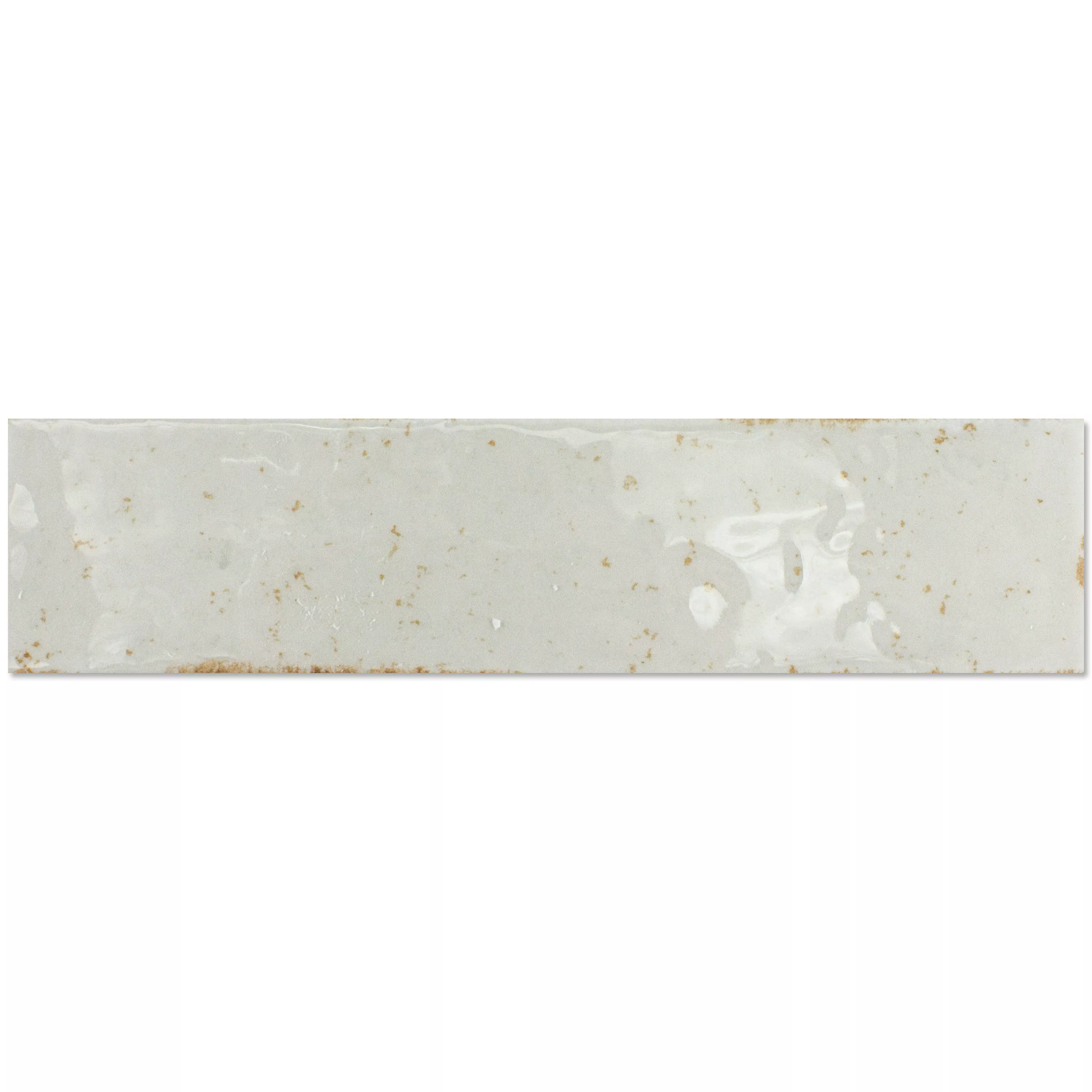 Nástěnné Obklady Kiowa Lesklá Zvlněné 6x25cm Bílá