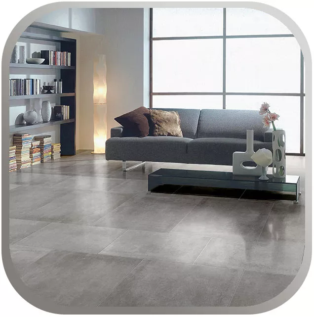 Dlažba v obývacím pokoji Dlažba v obývacím pokoji