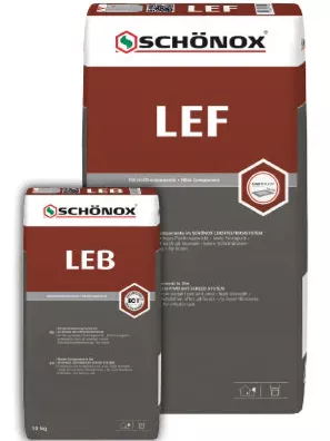 Lehký potěrový systém Hybrid Schönox LEB 9 Kg - LEF 10 Kg