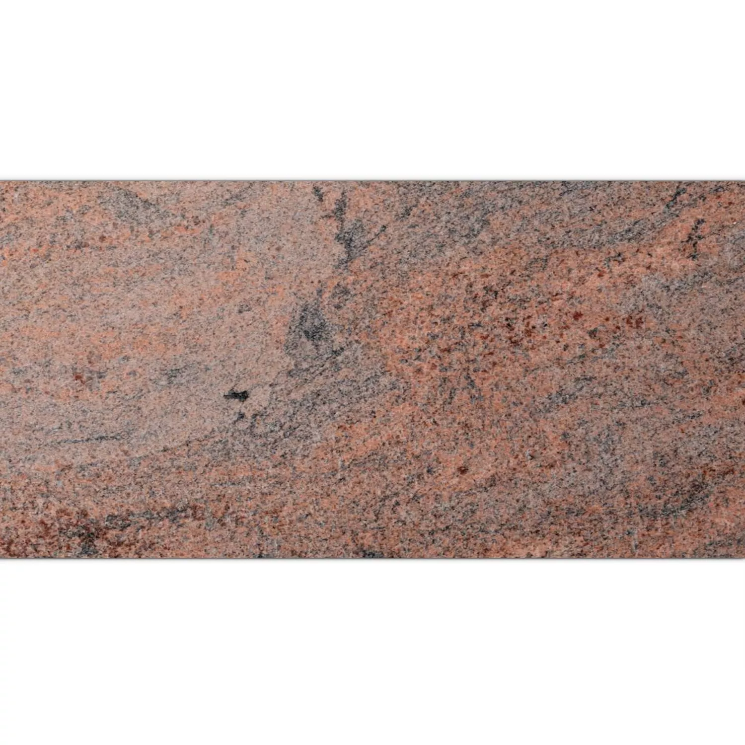 Dlaždice Z Přírodního Kamene Žula Multicolor Red Kartáčovaný 30,5x61cm