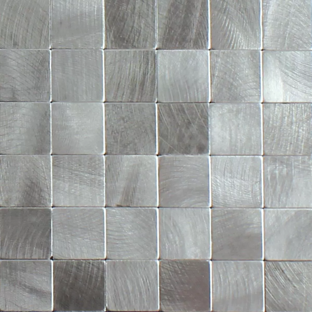 Vzorek Kov Mozaikové Dlaždice Alice Stříbrná Samolepicí