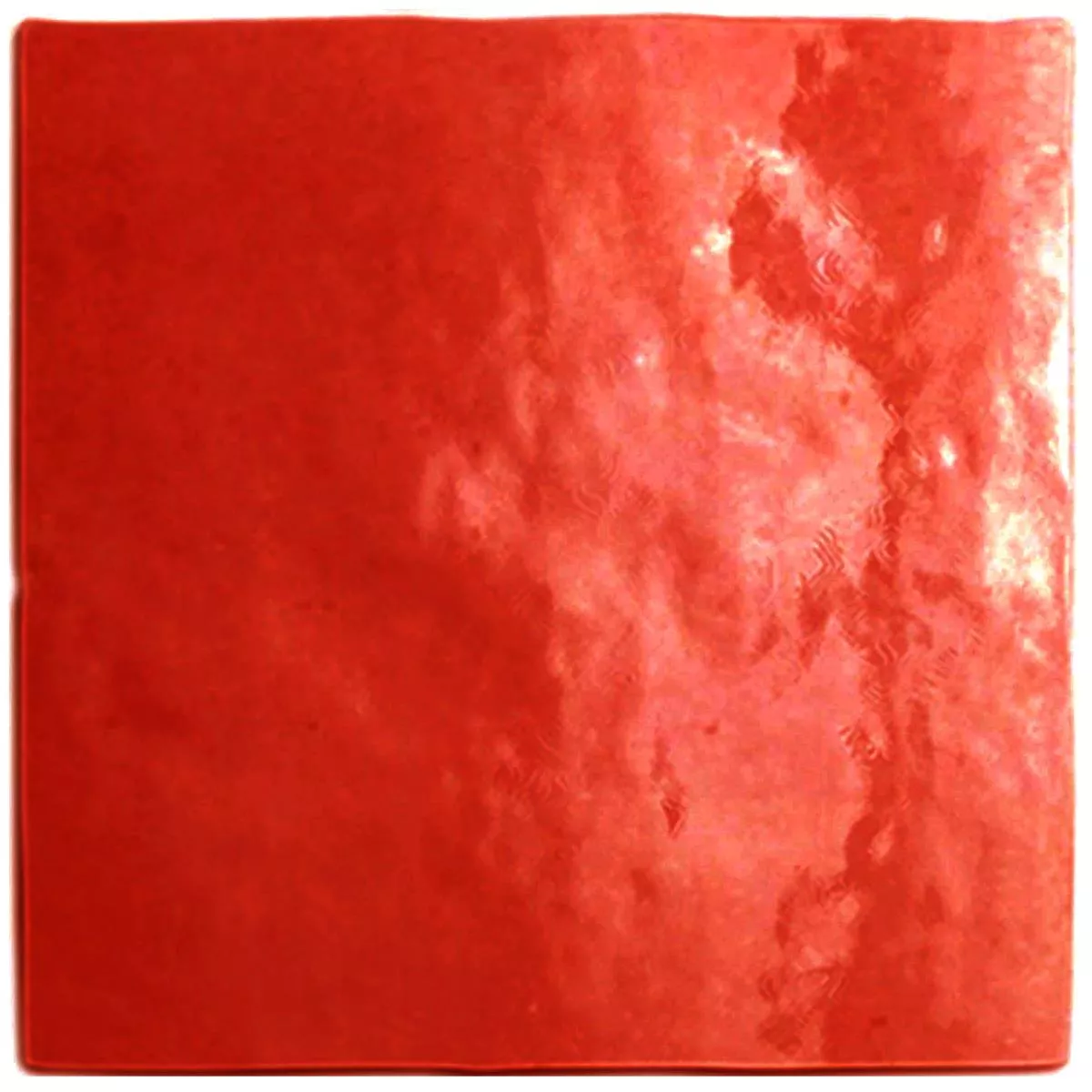 Obkladačka Rebecca Zvlněné Červená 16,2x16,2cm Obkladačka Rebecca Zvlněné Červená 16,2x16,2cm