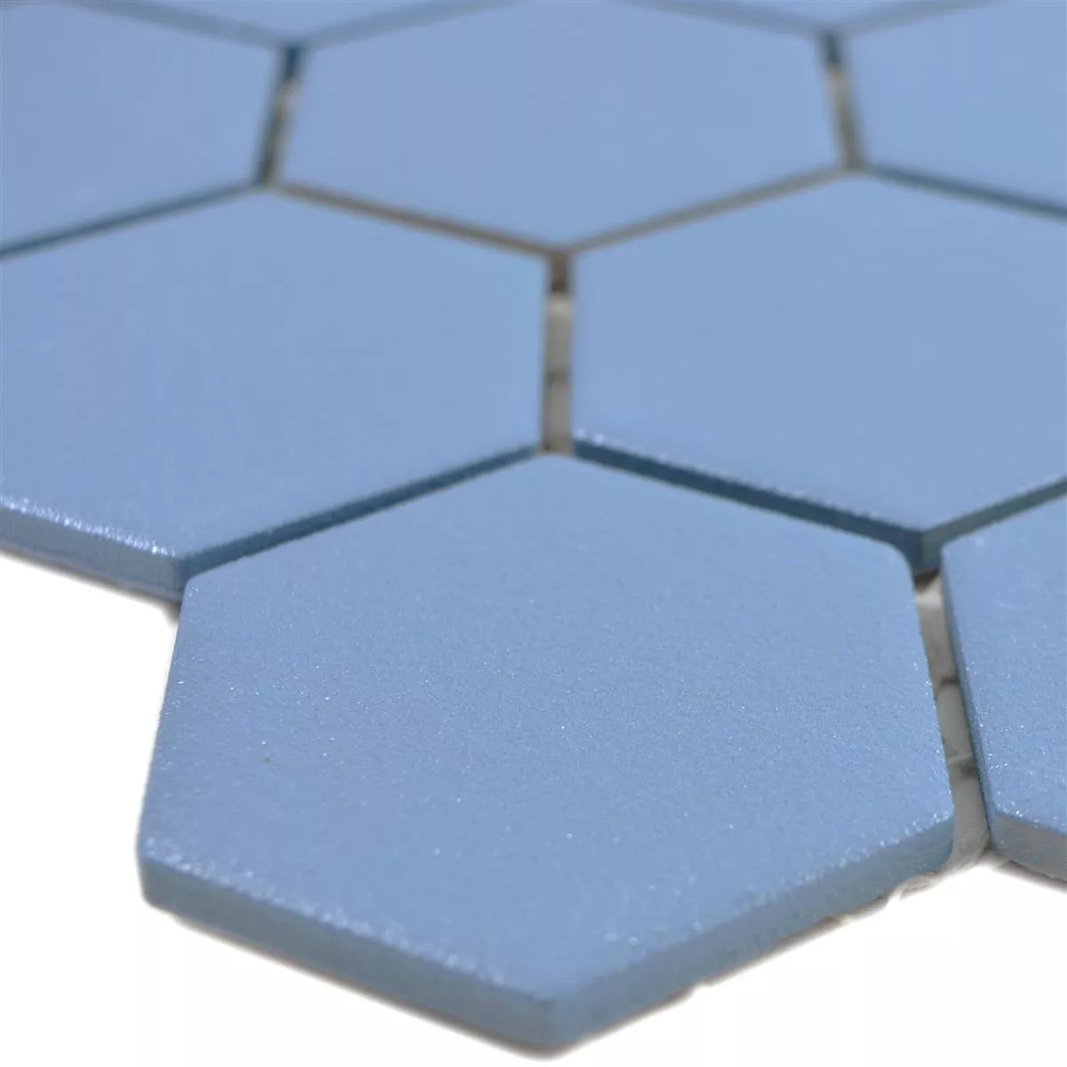 Keramická Mozaikové Bismarck R10B Šestiúhelník Modrá H51