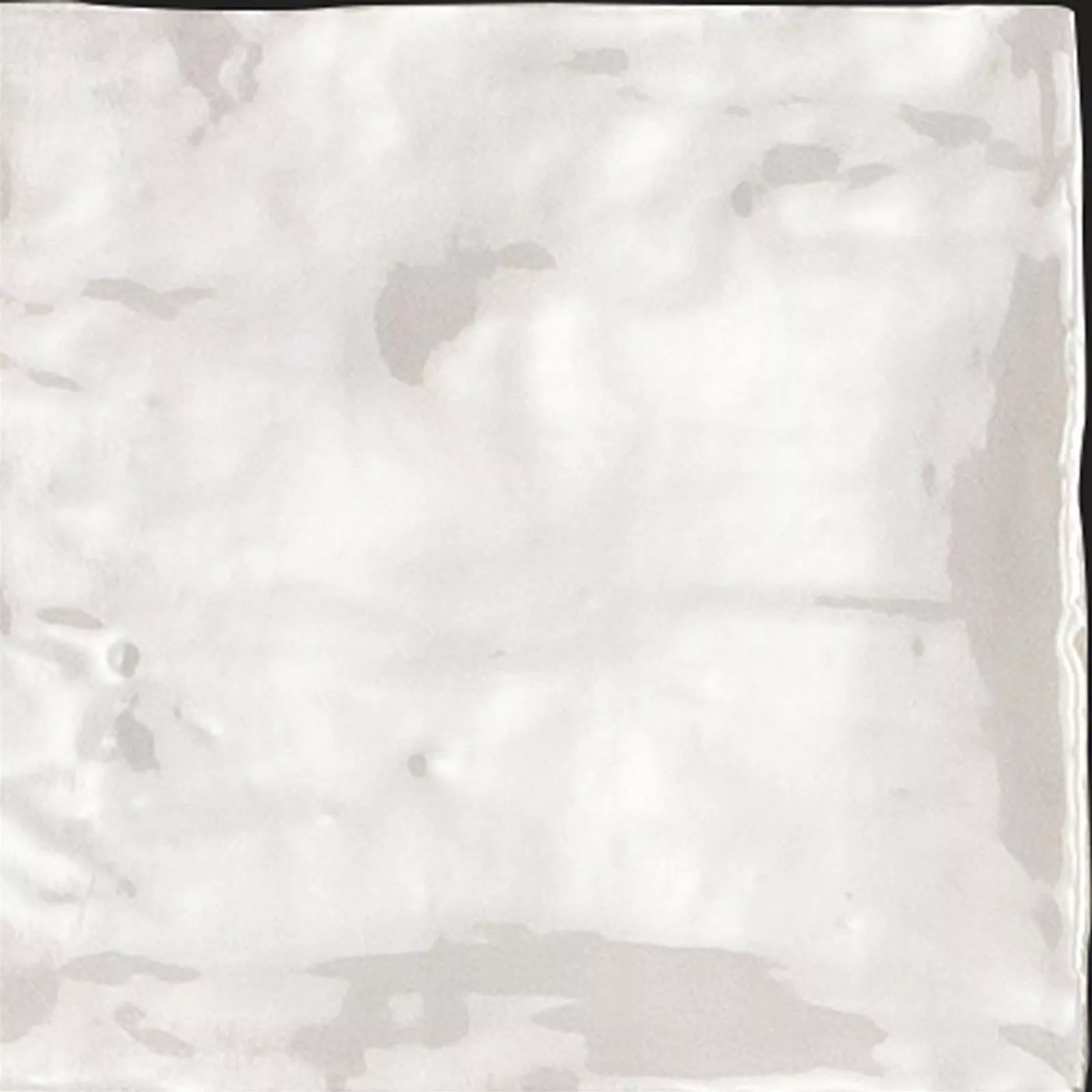 Vzorek Nástěnné Obklady Marbella Zvlněné 15x15cm Bílá
