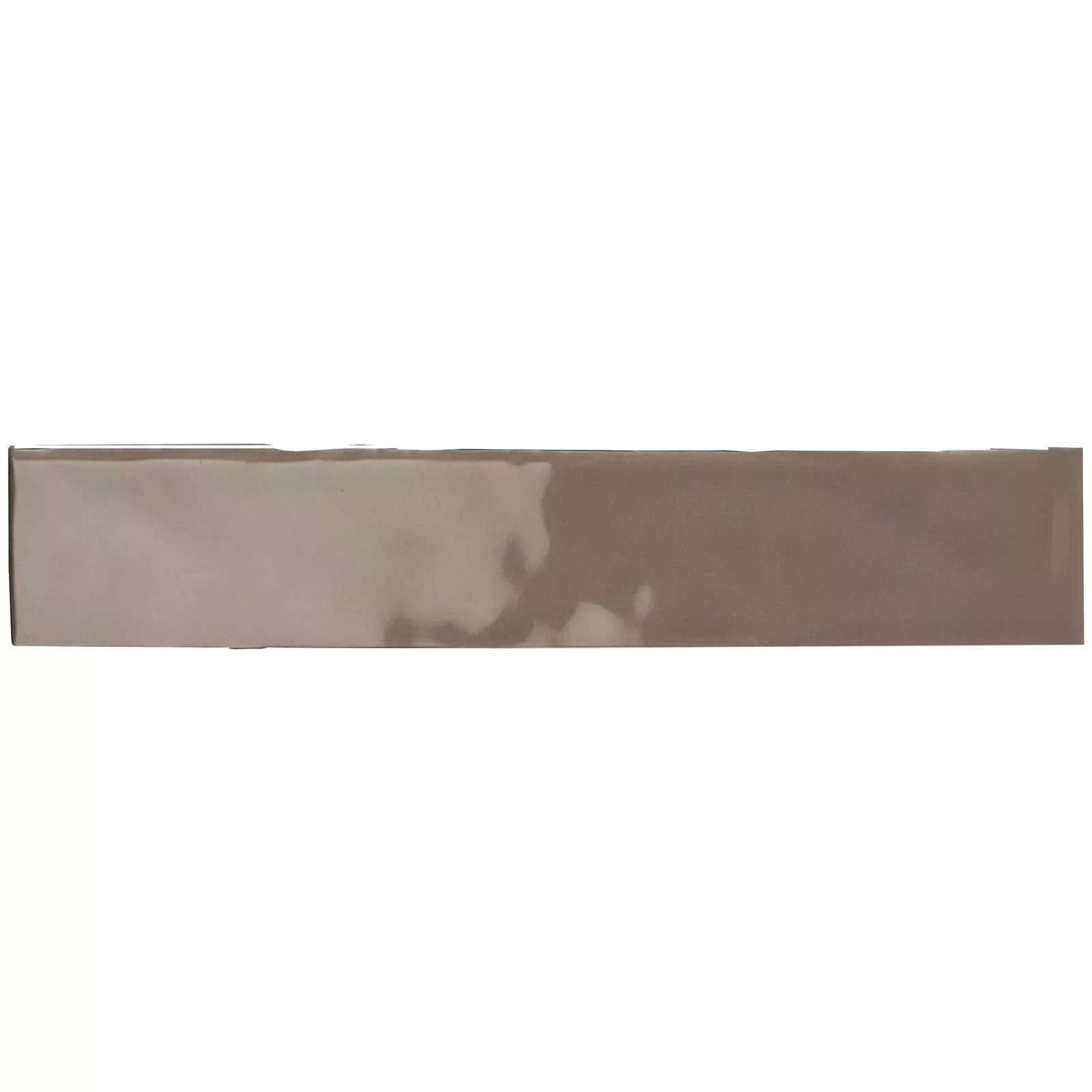 Vzorek Nástěnné Obklady Montreal Zvlněné Tmavě Hnědá. 5x25cm