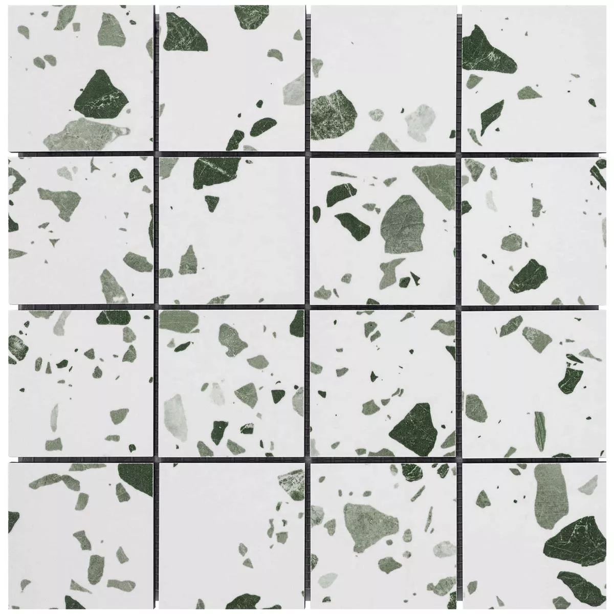 Keramická Mozaika Dlaždice Liberty Zelená 73x73mm