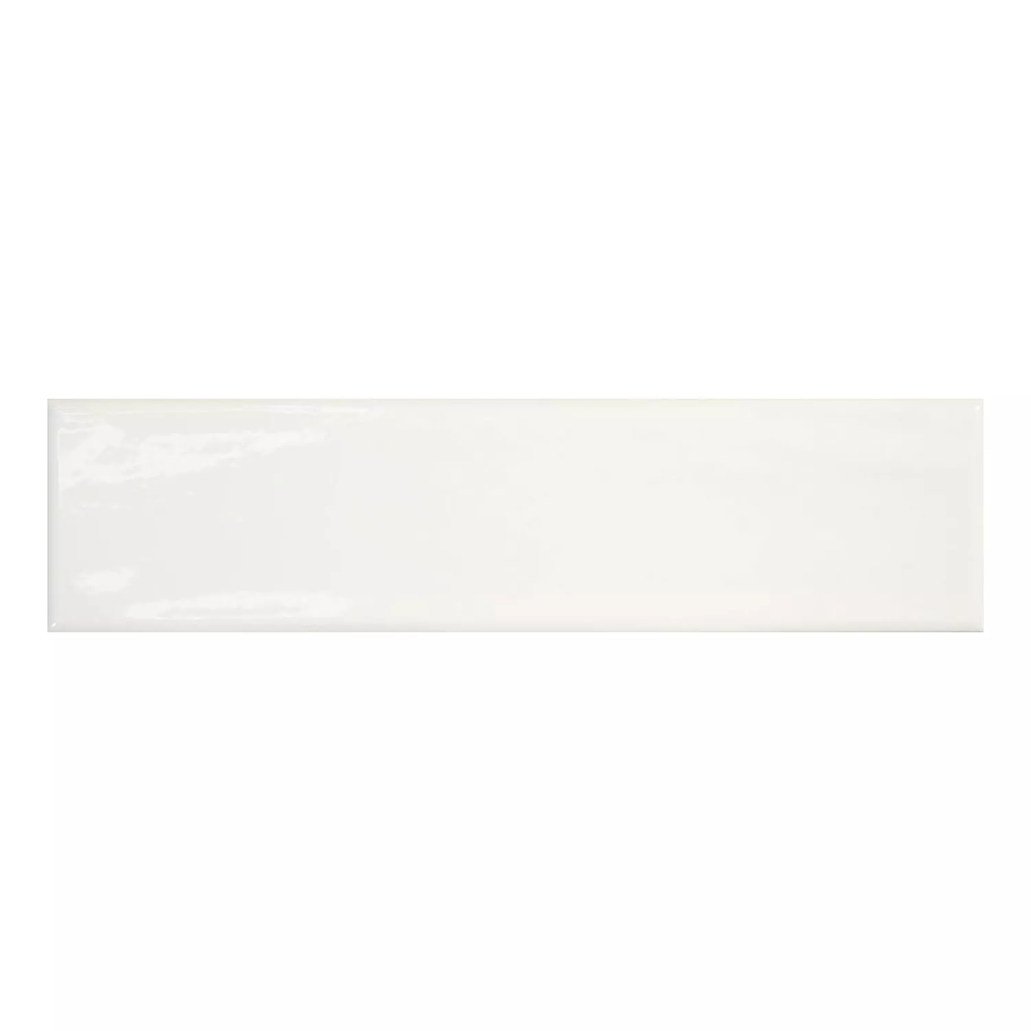 Capena Bílá Lesklá Rustikální 7,5x30 cm Blanco