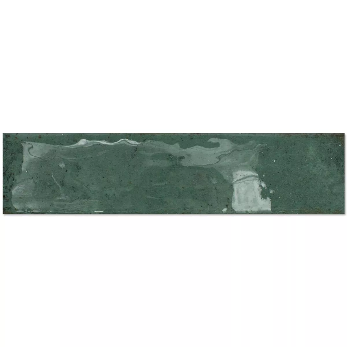 Nástěnné Obklady Kiowa Lesklá Zvlněné 6x25cm Zelená Nástěnné Obklady Kiowa Lesklá Zvlněné 6x25cm Zelená