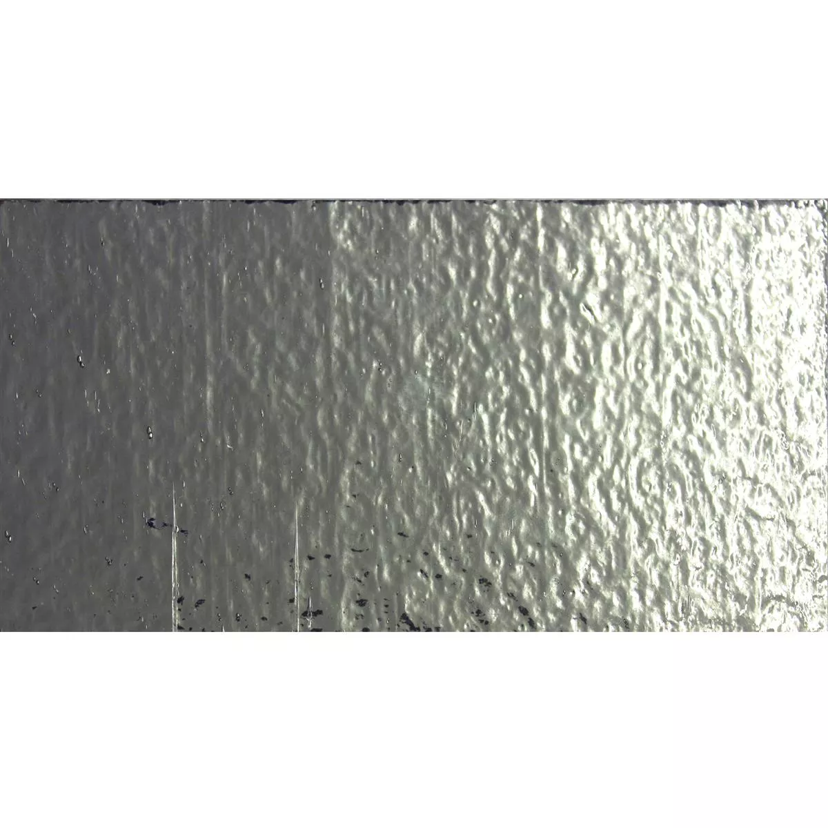 Metro Skleněná Dlaždice Subway Stříbrná Mirage Corrugated 7,5x15cm Metro Skleněná Dlaždice Subway Stříbrná Mirage Corrugated 7,5x15cm