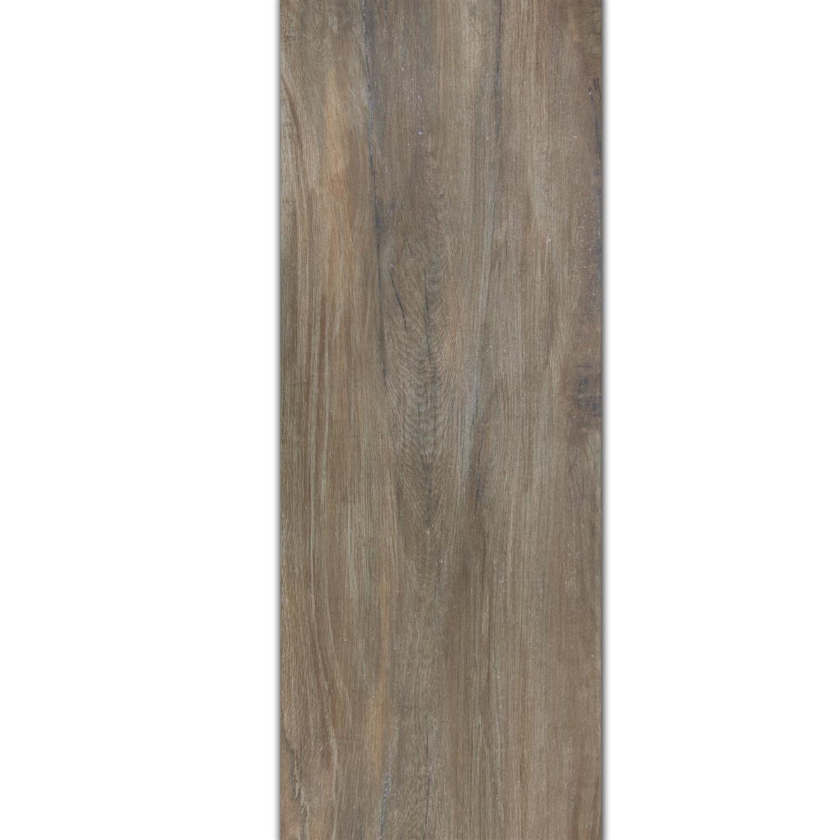 Terasové Desky Fremont Dřevěný Vzhled Hnědá 40x120cm