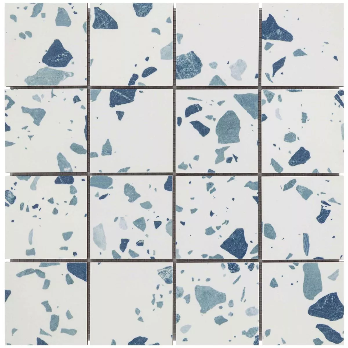 Vzorek Keramická Mozaika Dlaždice Liberty Modrá 73x73mm