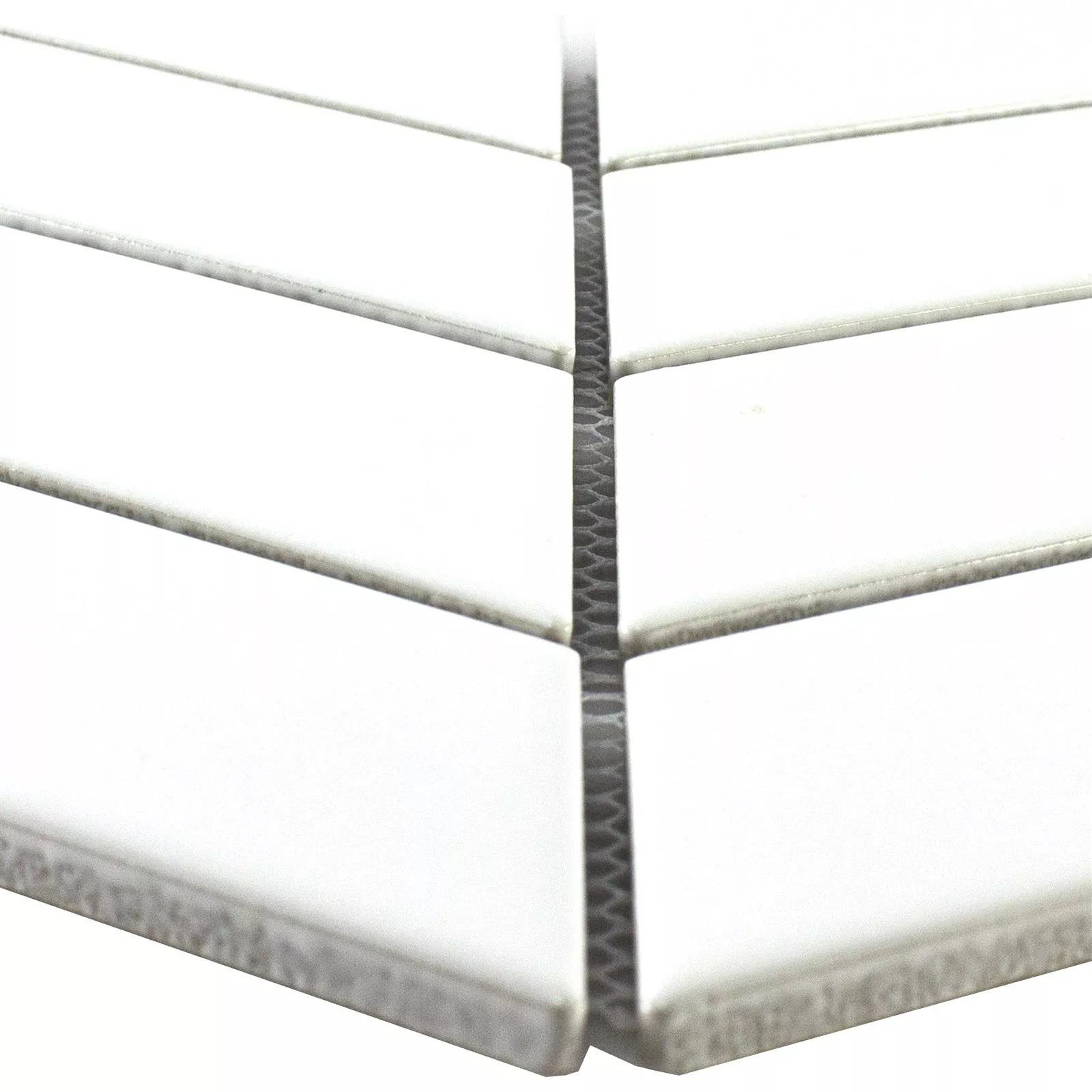 Keramika Keramická Mozaika Artesia Rybí Kost Bílá Matný Keramika Keramická Mozaika Artesia Rybí Kost Bílá Matný