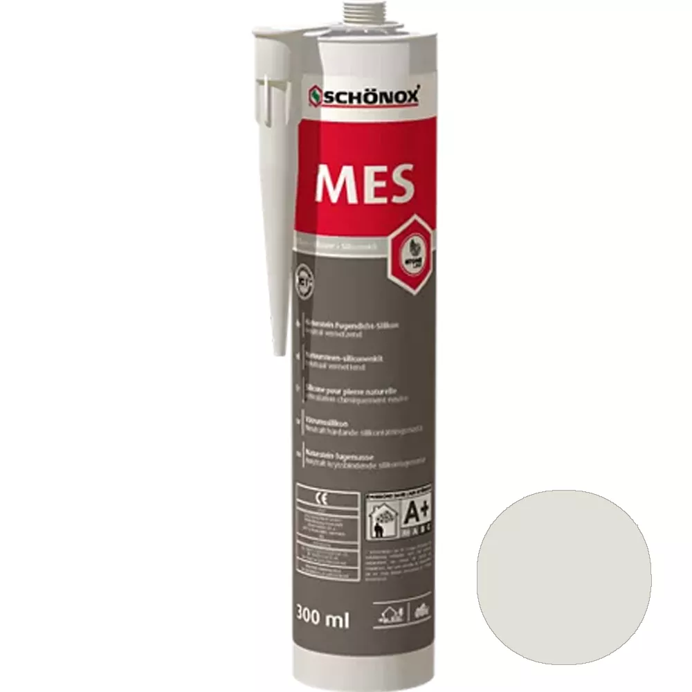 Schönox MES tmel na spáry do mramoru, silikonový pískovec 300ml Schönox MES tmel na spáry do mramoru, silikonový pískovec 300ml