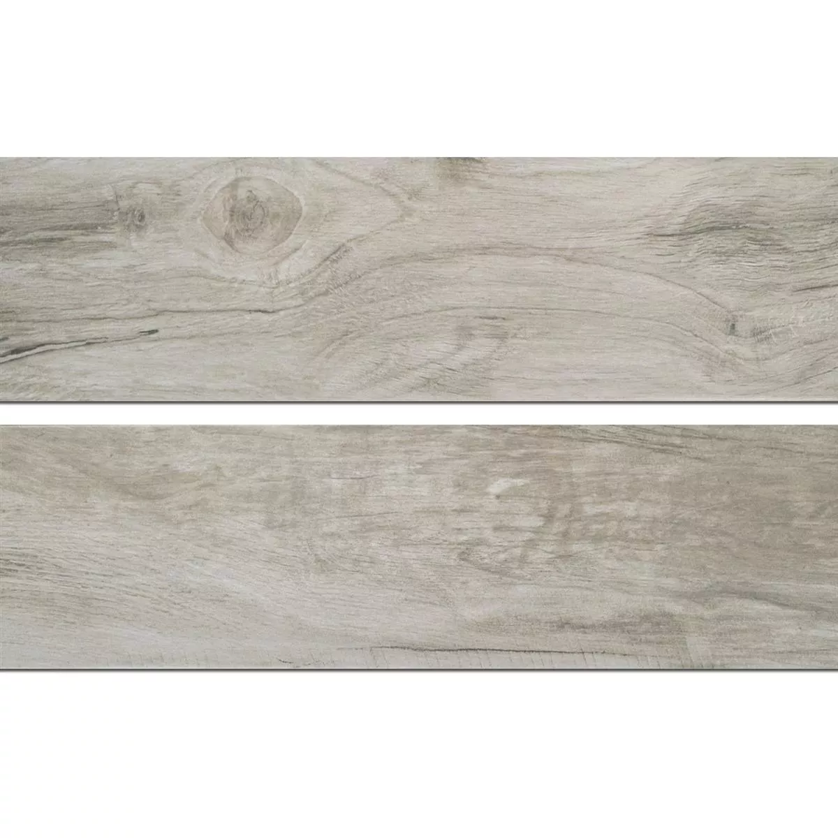 Vzorek Dřevěný Vzhled Podlahové Dlaždice Palaimon Stříbrná 15x90cm