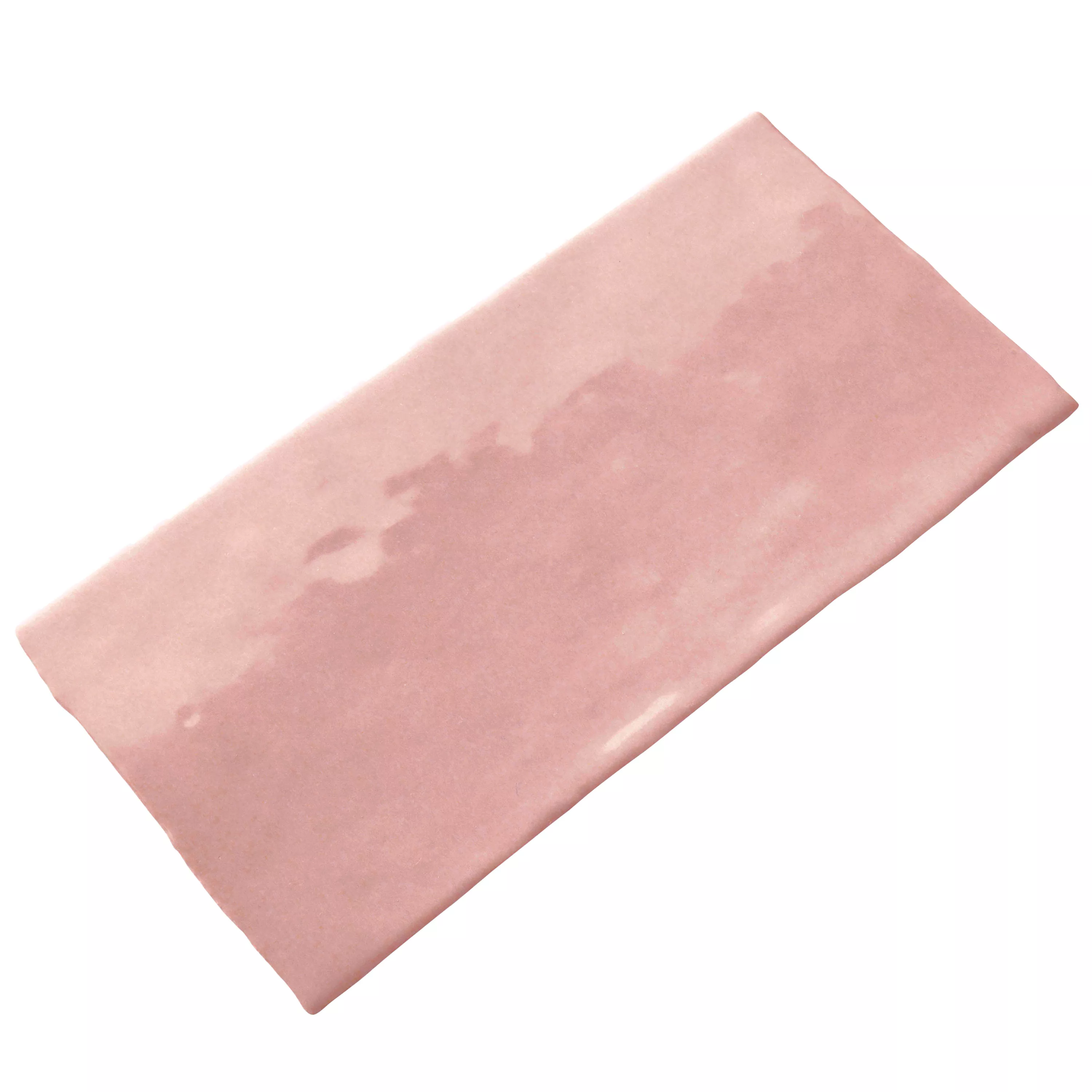 Vzorek Obkladačka Algier Ručně Vyrobené 7,5x15cm Růžová Pink