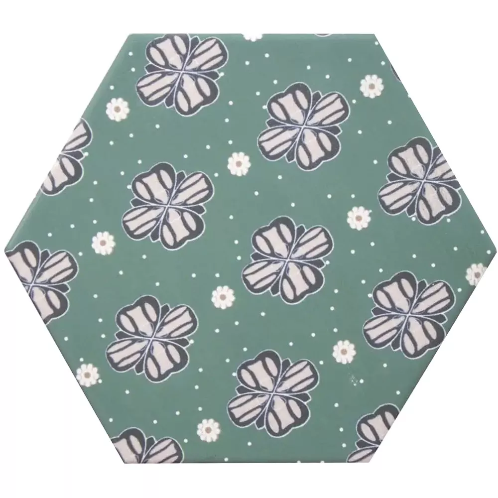 Kameniny S Porcelánovou Povrchovou Úpravou Dlaždice Modena Šestiúhelník Decor 7