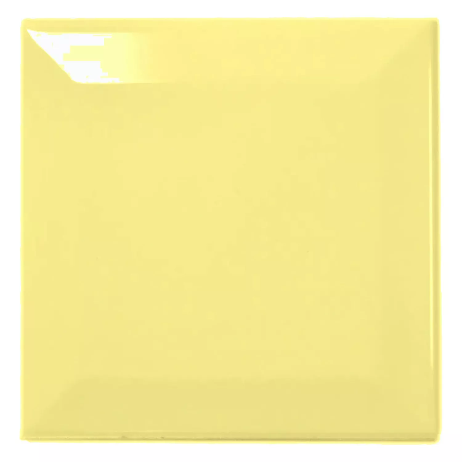Dlaždice metra Žlutá Lesklá 10x10 cm Fazeta Catarina Amarillo