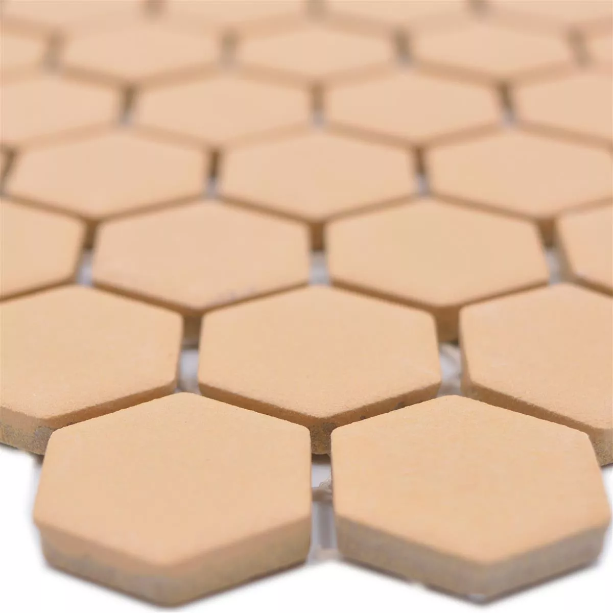 Keramická Mozaikové Bismarck R10B Šestiúhelník Okr Oranžová H23 Keramická Mozaikové Bismarck R10B Šestiúhelník Okr Oranžová H23