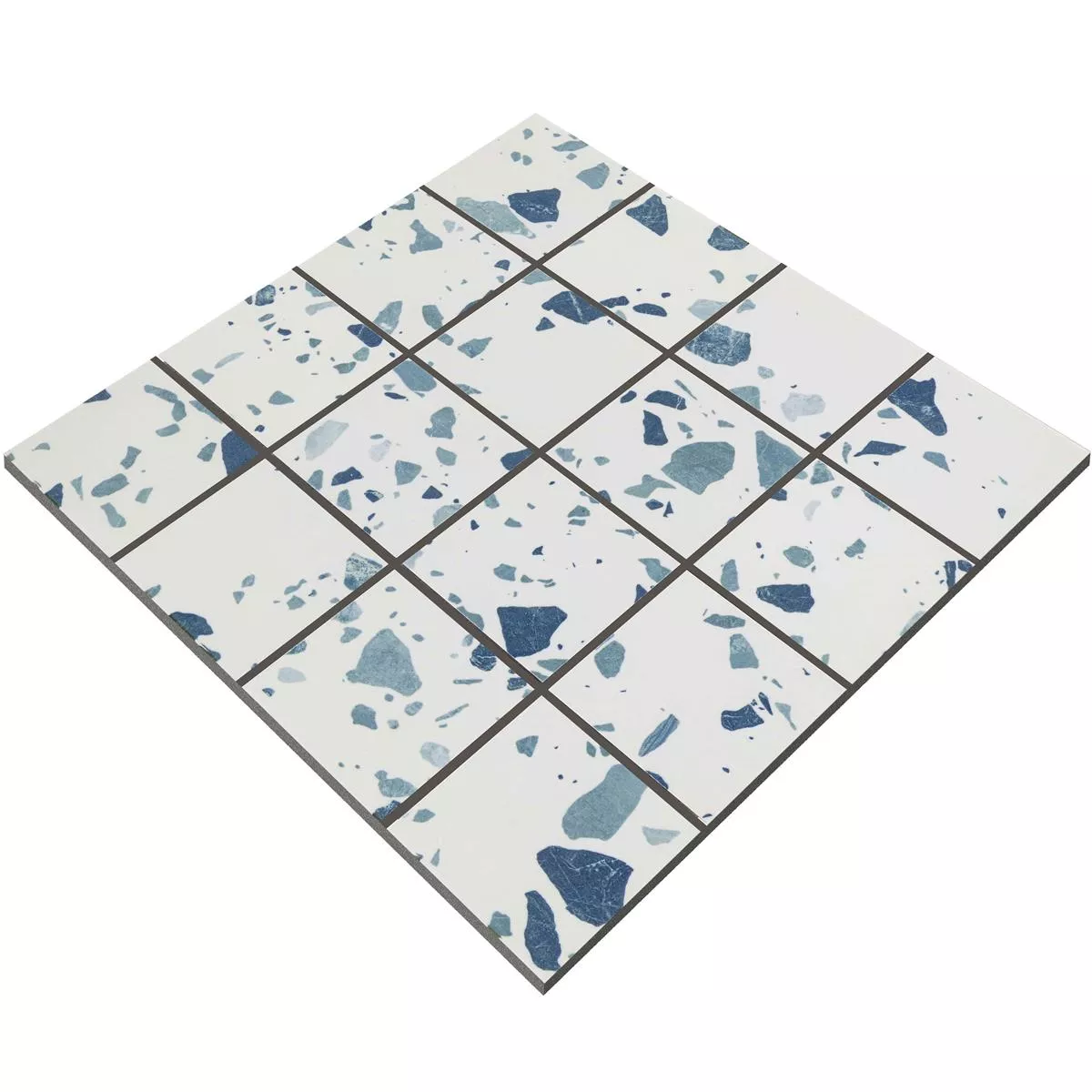 Vzorek Keramická Mozaika Dlaždice Liberty Modrá 73x73mm