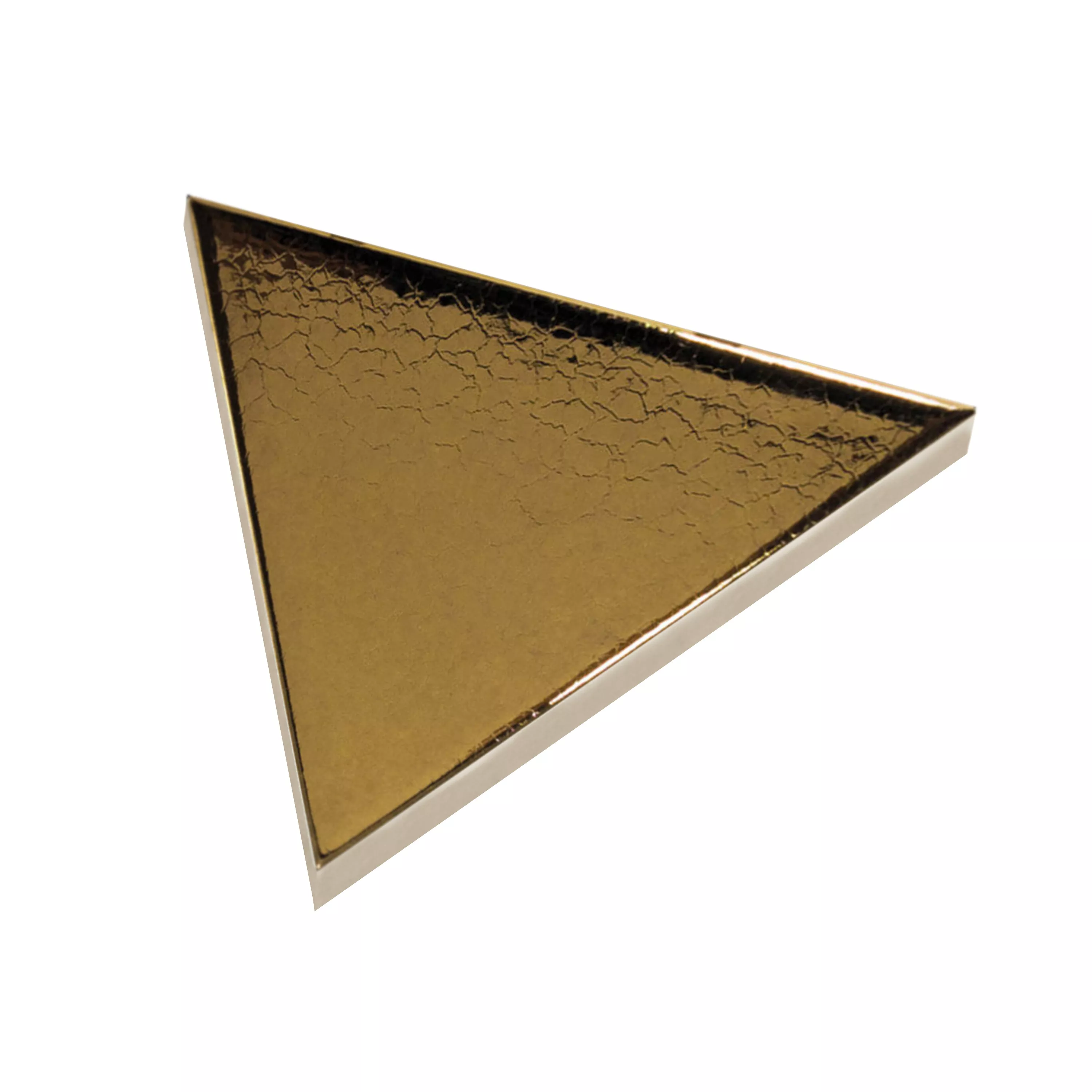 Vzorek Nástěnné Obklady Britannia Trojúhelník 10,8x12,4cm Zlatá