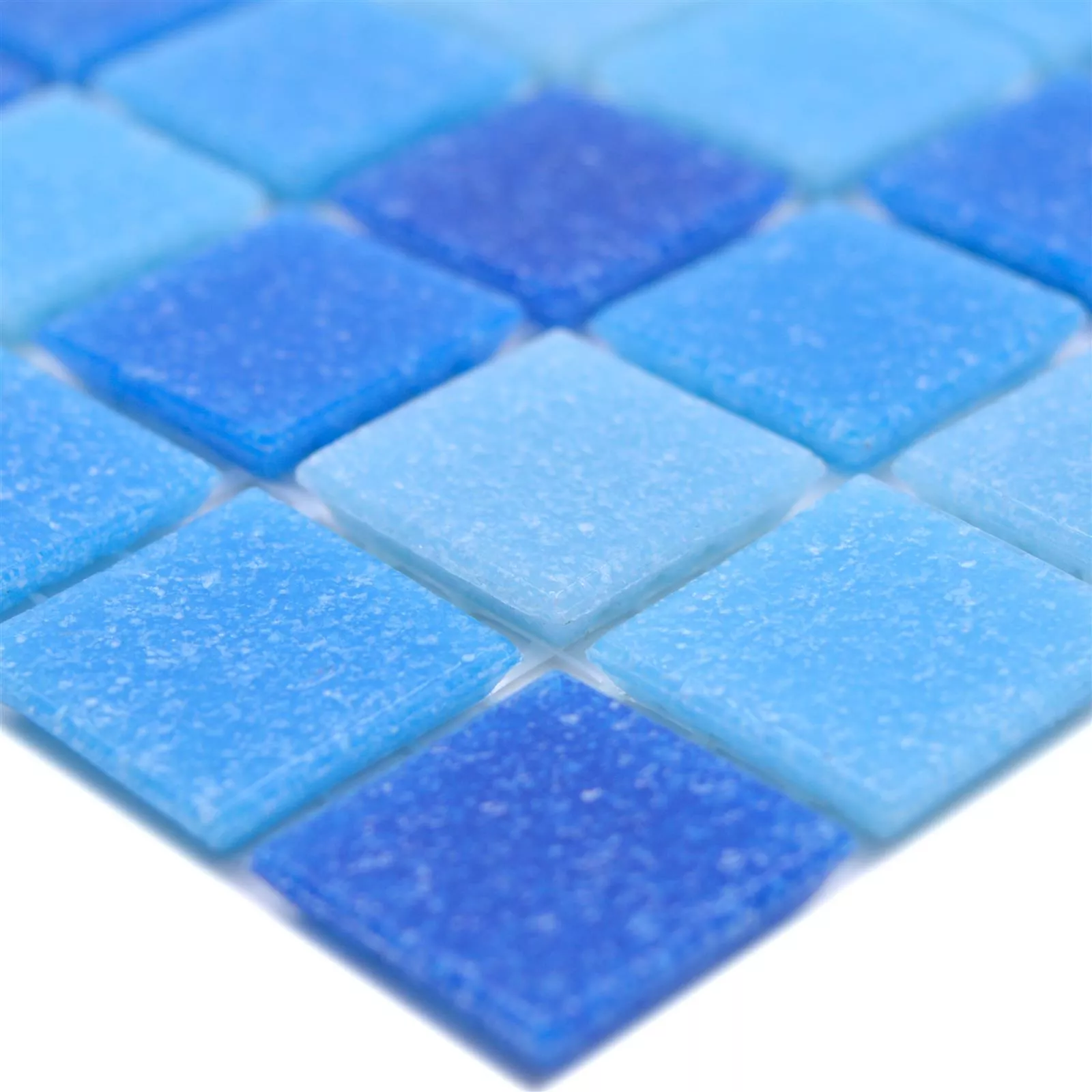 Vzorek Plavecký Bazén Mozaika North Sea Modrá Mix