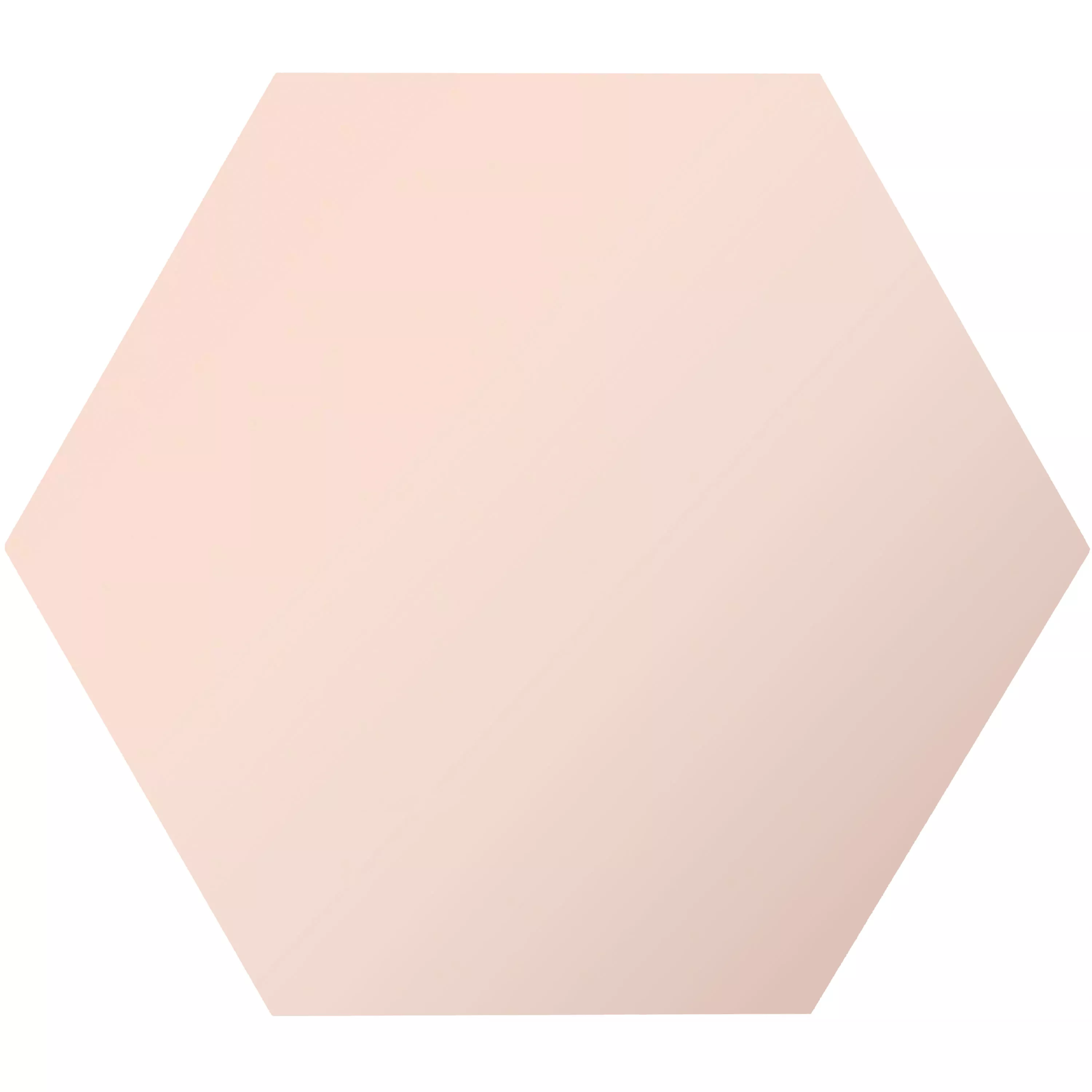 Kameniny S Porcelánovou Povrchovou Úpravou Dlaždice Modena Šestiúhelník Uni Růžová Pink Šestiúhelník