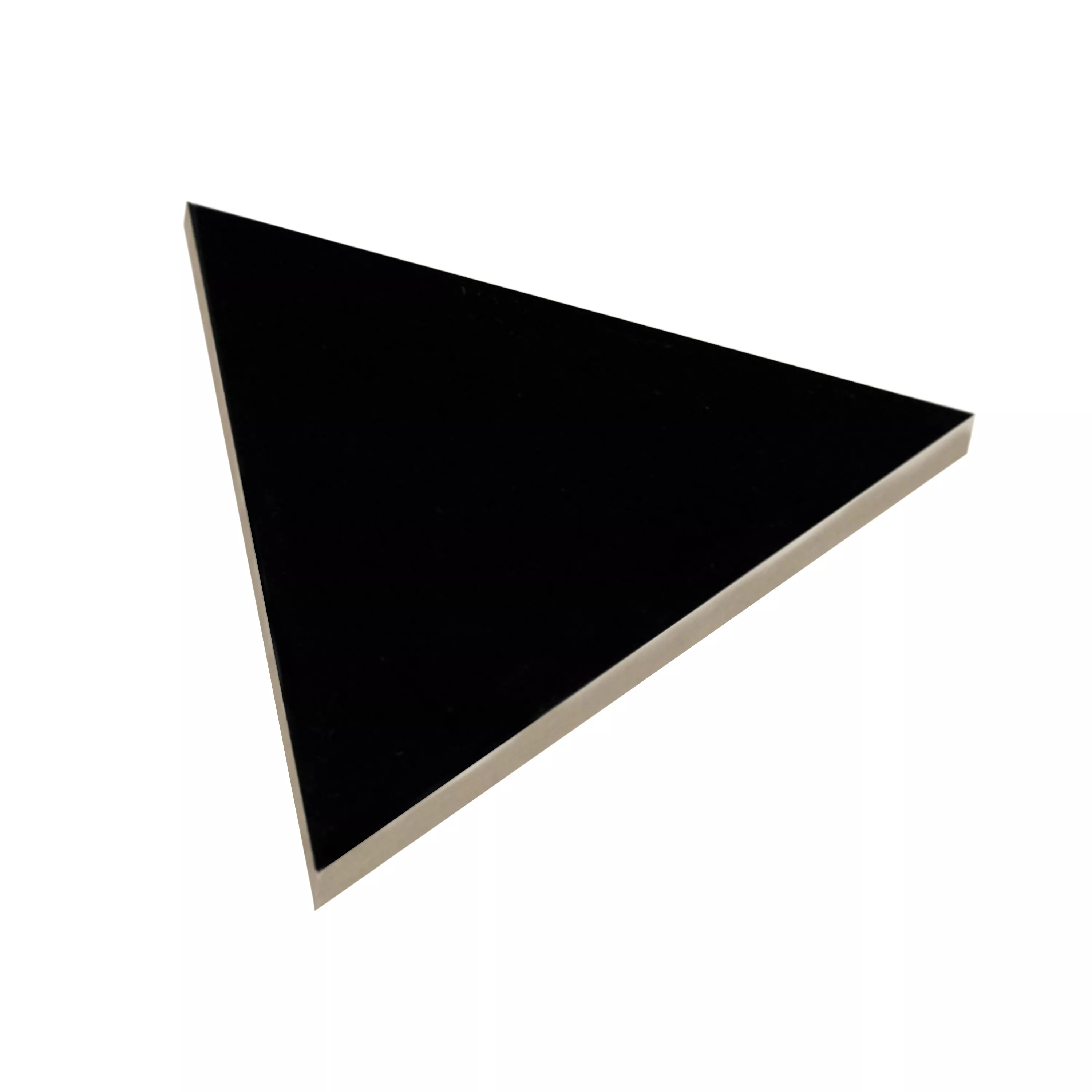 Vzorek Nástěnné Obklady Britannia Trojúhelník 10,8x12,4cm Černá Matný