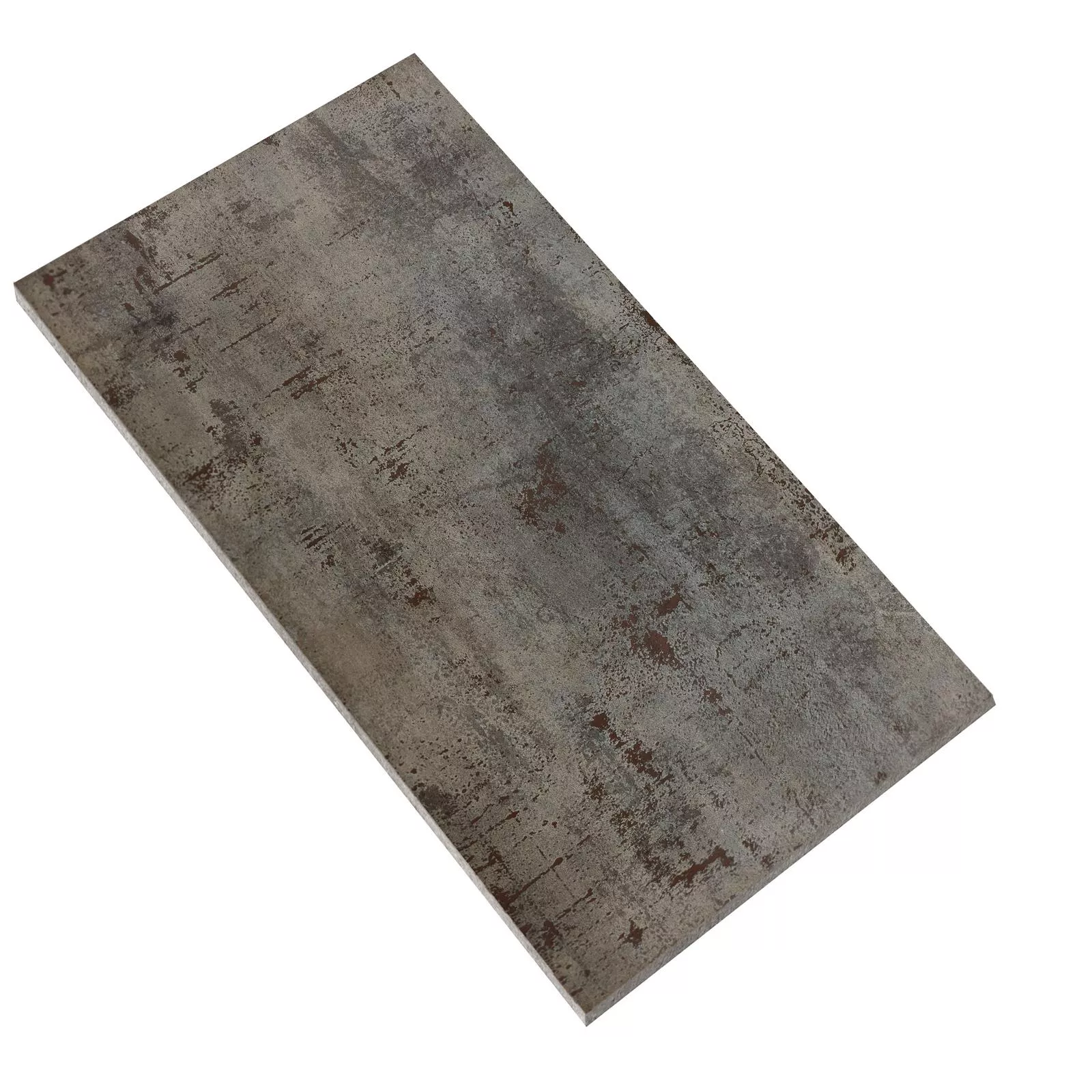 Vzorek Podlahové Dlaždice Phantom Kovový Vzhled Naleštěná Steel 60x120cm