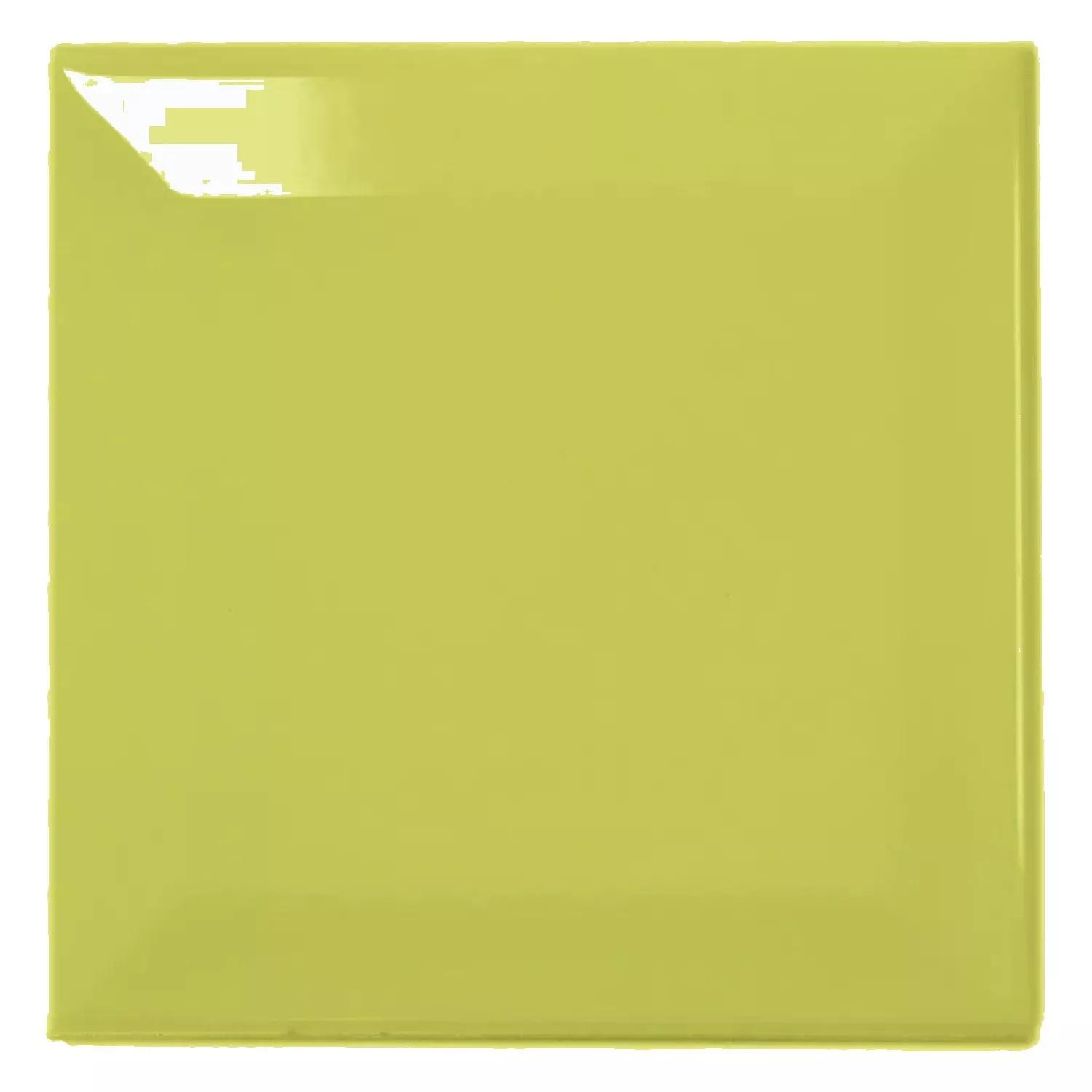 Dlaždice metra Zelená Lesklá 10x10 cm Fazeta Catarina Pistacho