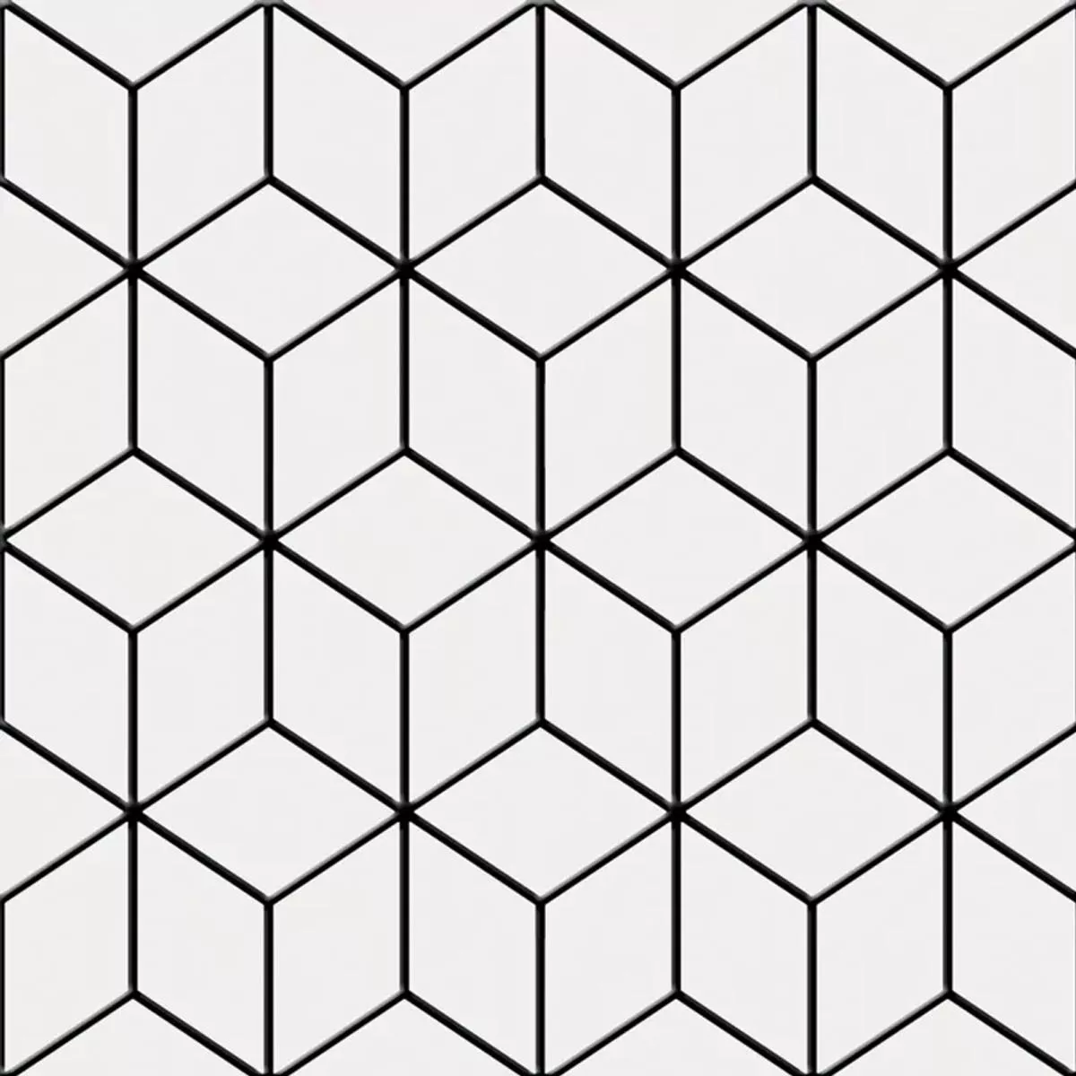 Skyros Černá Bílá 25x25 cm