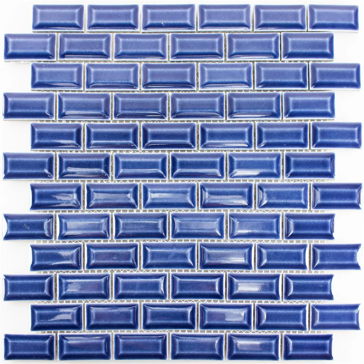 Keramická Mozaika Dlaždice Organica Metro Modrá