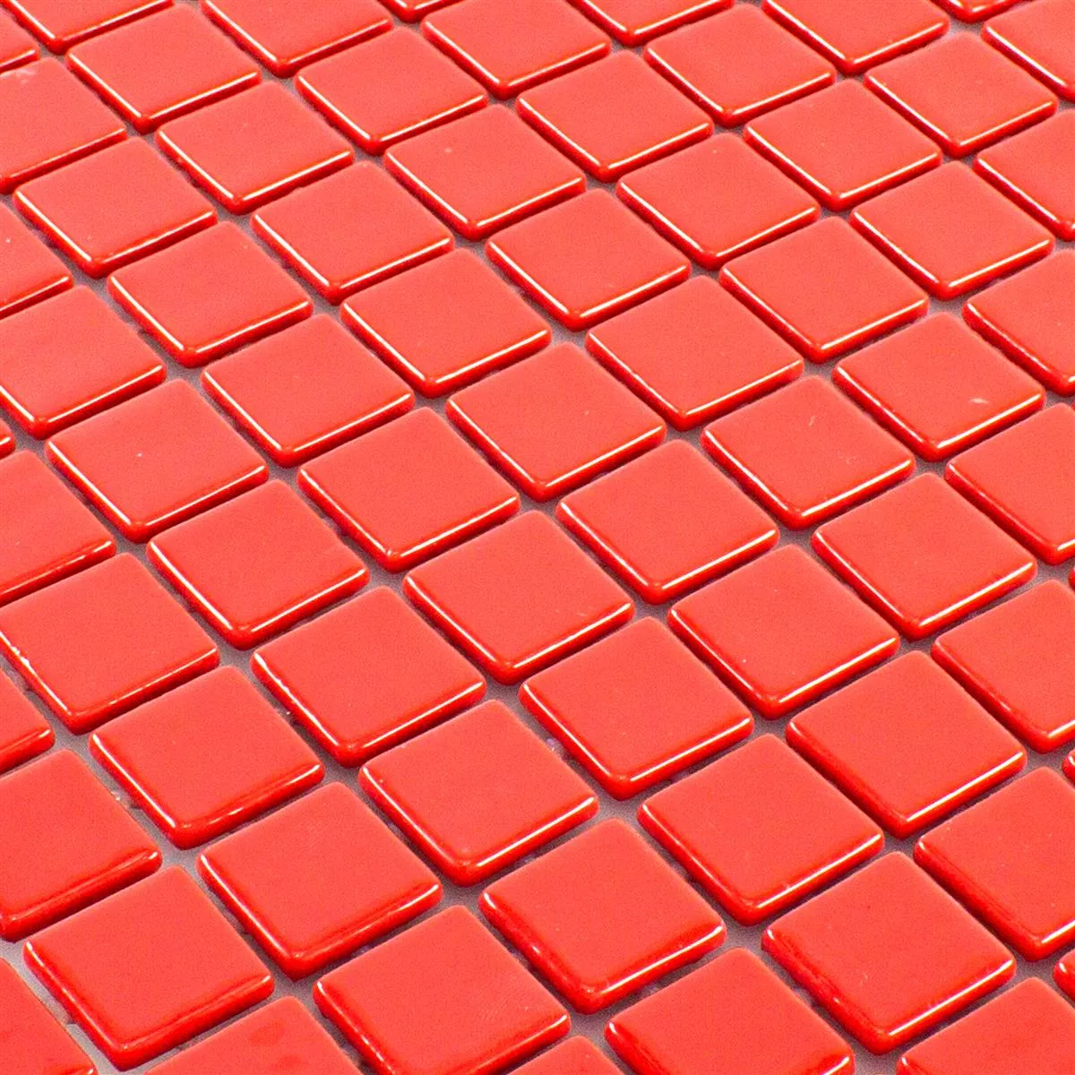 Pool Sklo Sklo Pool Plavecký bazén Mozaika Pixley Červená