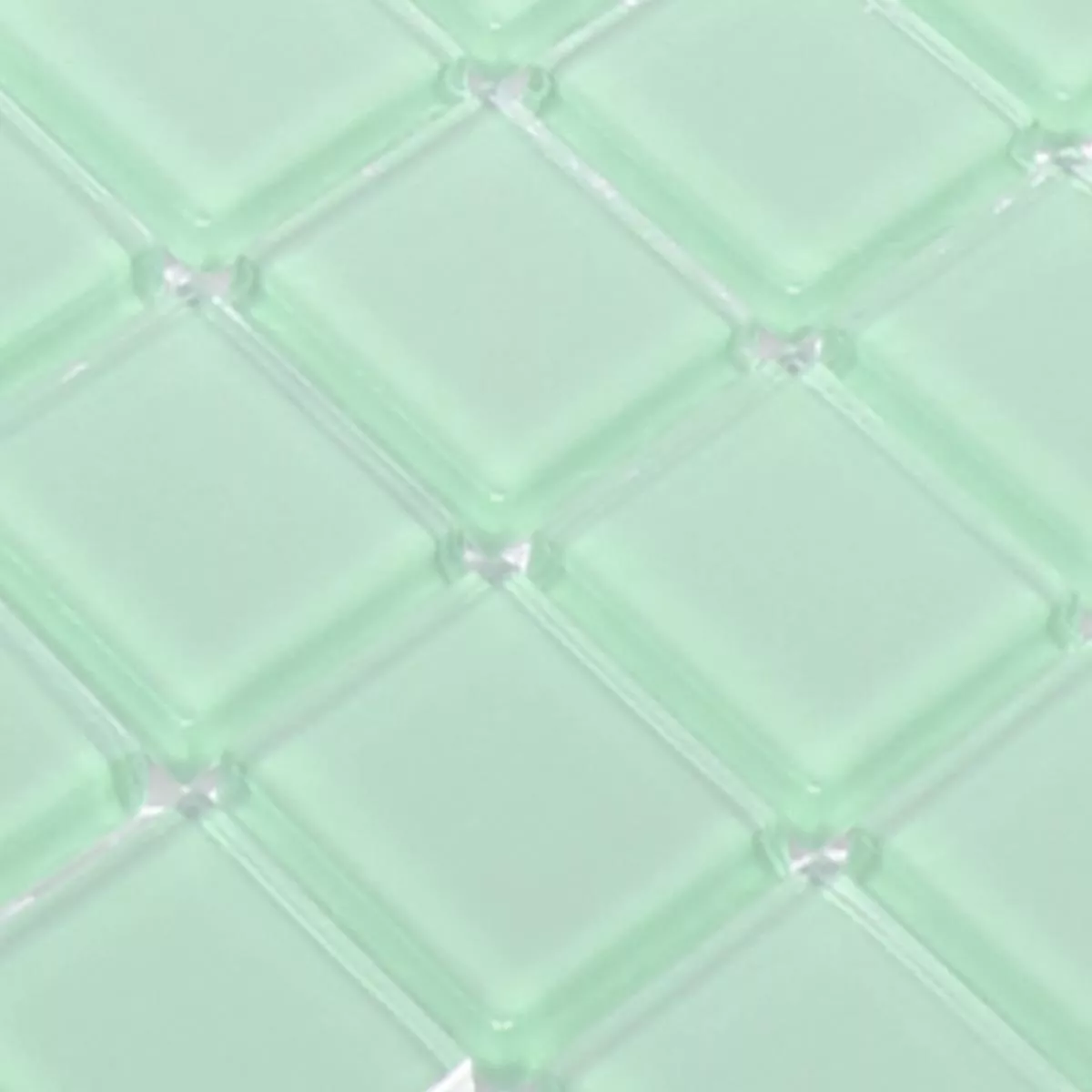 Vzorek Skleněná Mozaika Dlaždice Florida Světle Zelená
