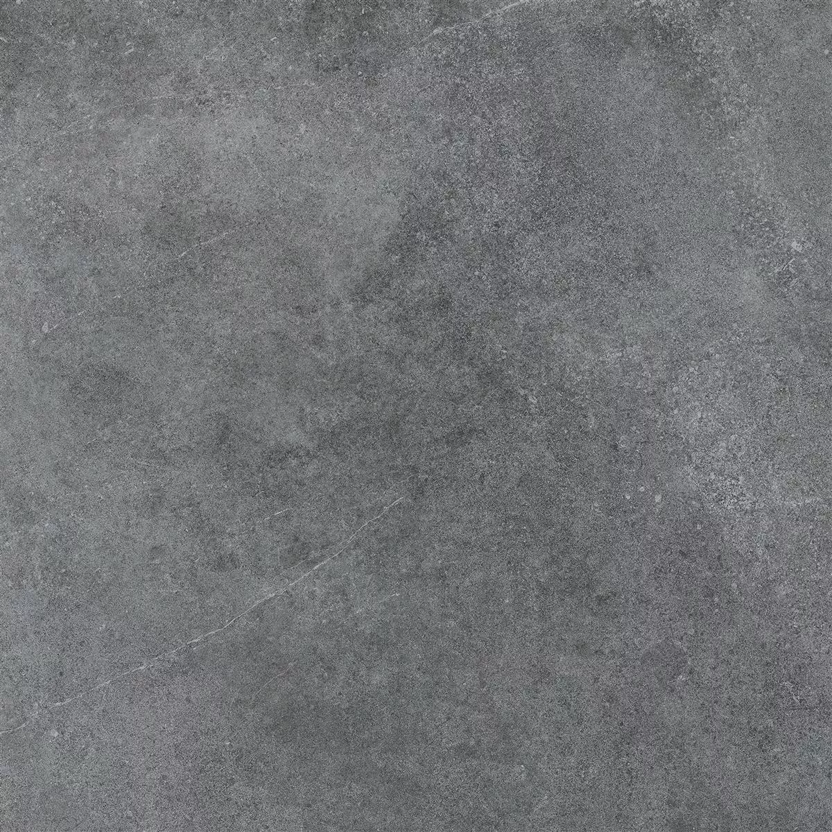 Vzorek Podlahové Dlaždice Montana Neglazovaný Antracitová 60x60cm / R10B