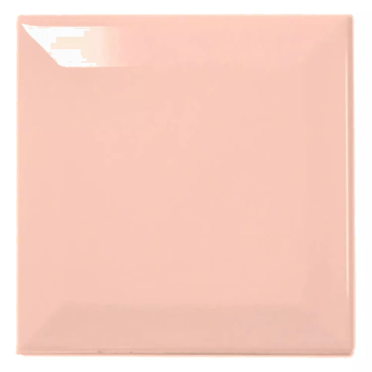 Dlaždice metra Oranžová Lesklá 10x10 cm Fazeta Catarina Salmon
