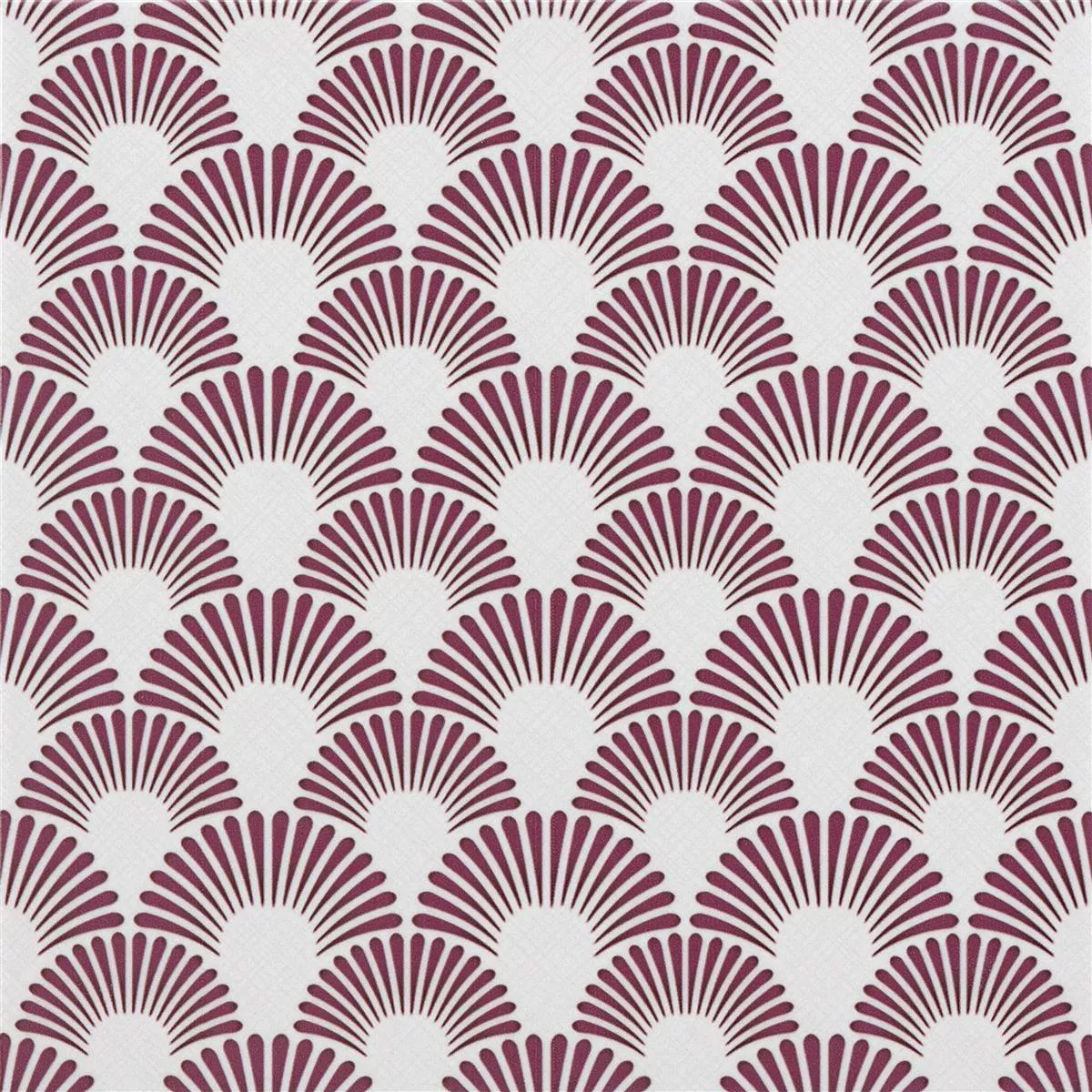 Podlahové Dlaždice Cementový Vzhled Wildflower Růžová Dekor 18,5x18,5cm 