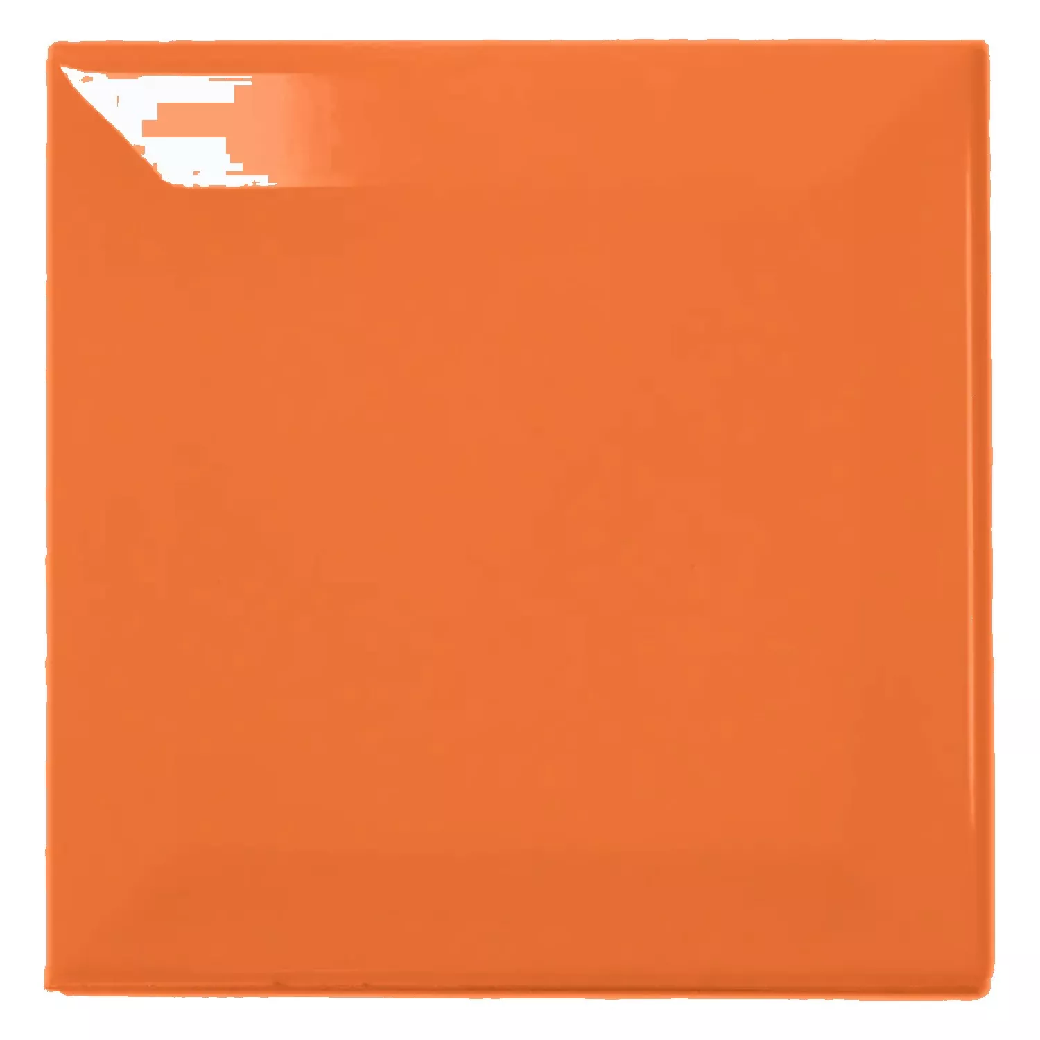 Dlaždice metra Oranžová Lesklá 10x10 cm Fazeta Catarina Naranja