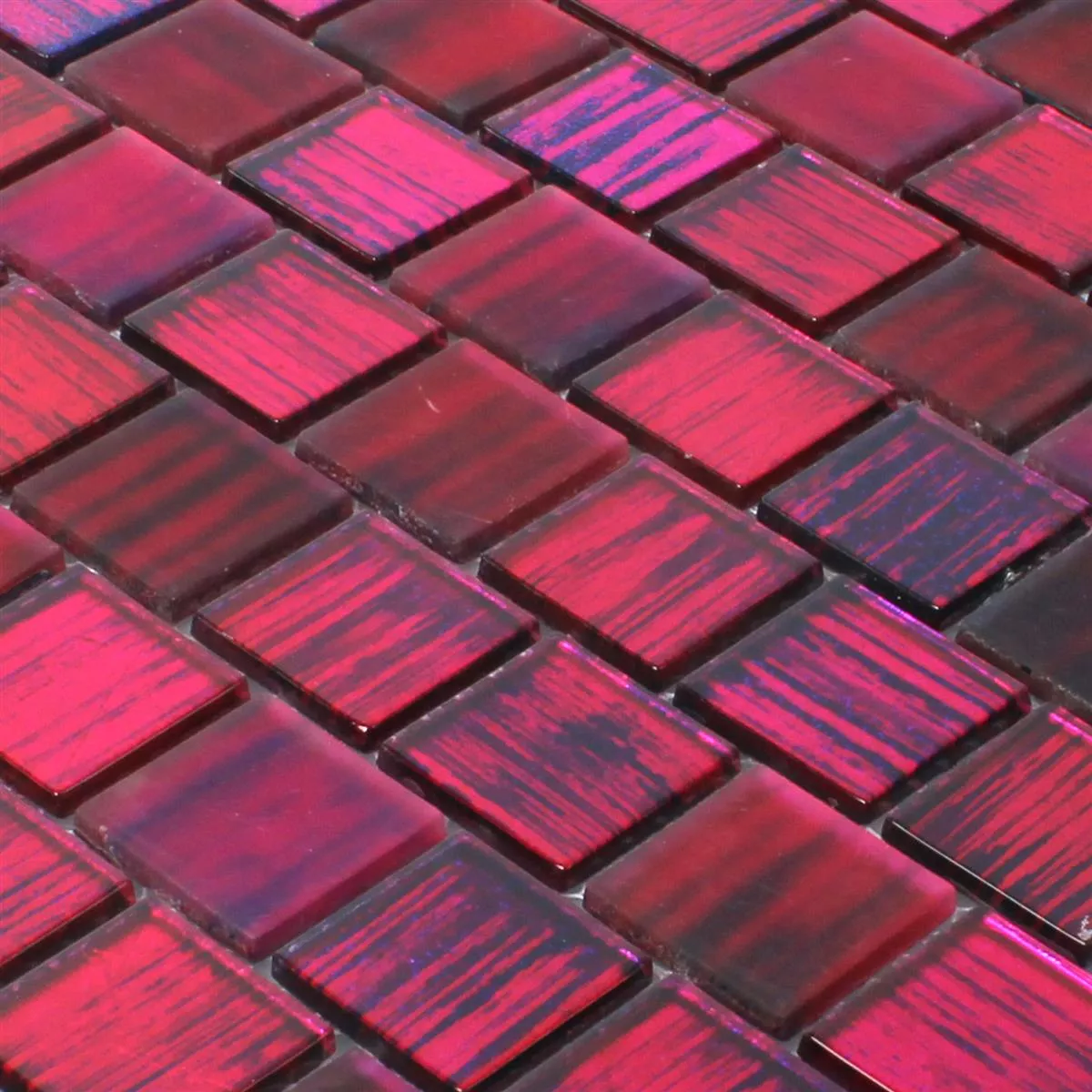 Skleněná Mozaika Dlaždice Lanzarote Růžová Pink Úzký