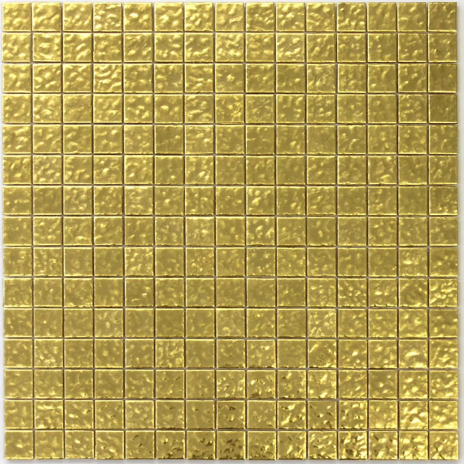 Mozaiková Dlaždice Trend-Vi Sklo Plátek Zlata 24 Karát 1x1cm