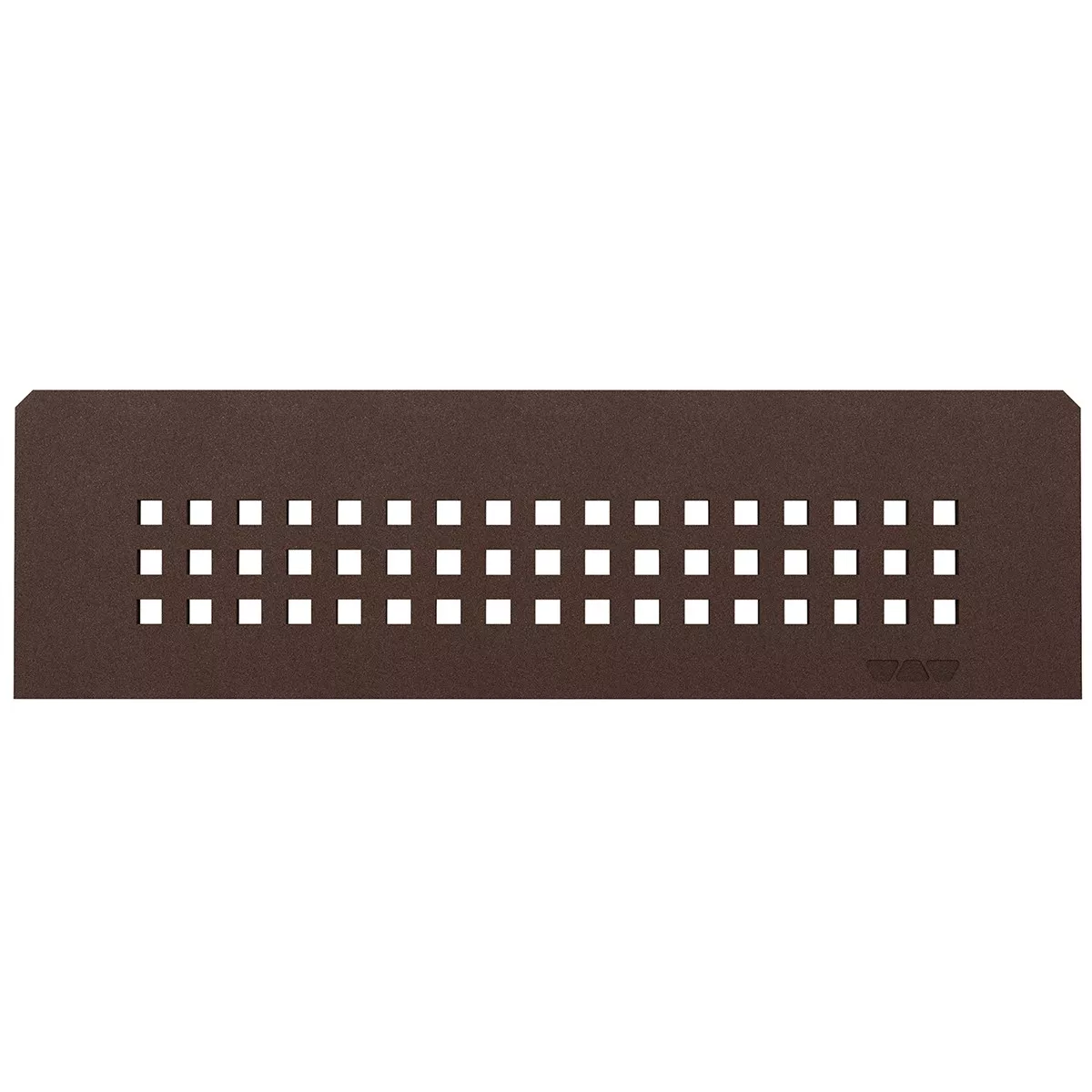 Nástěnná police Schlüter Rectangle 30x8,7cm Čtvercová bronzová