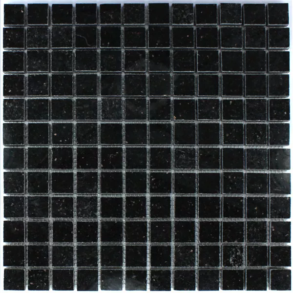 Mozaiková Dlaždice Žula 23x23x8mm Galaxy Černá