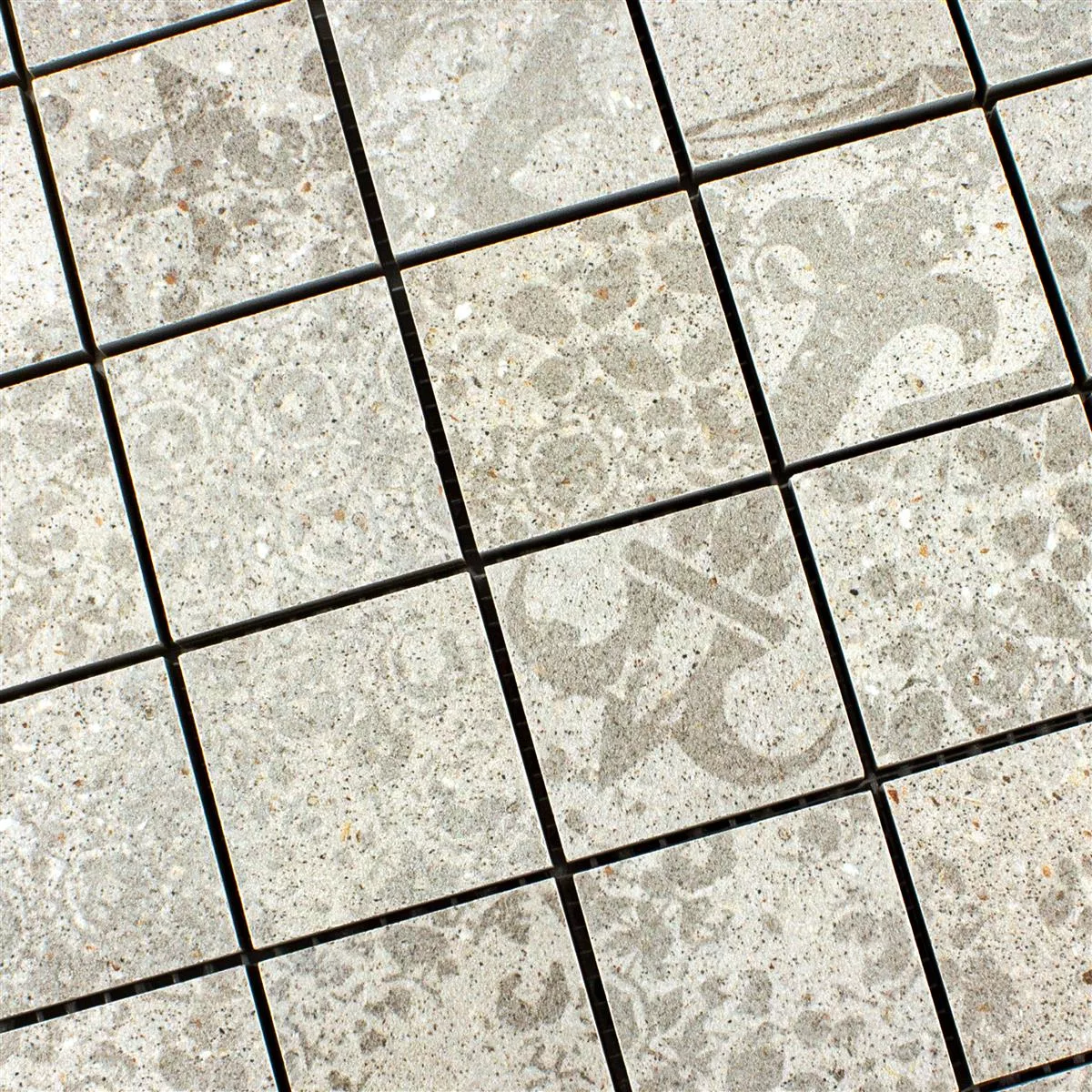 Keramická Mozaika Dlaždice Eylem Retro Vzhled Béžová Q48